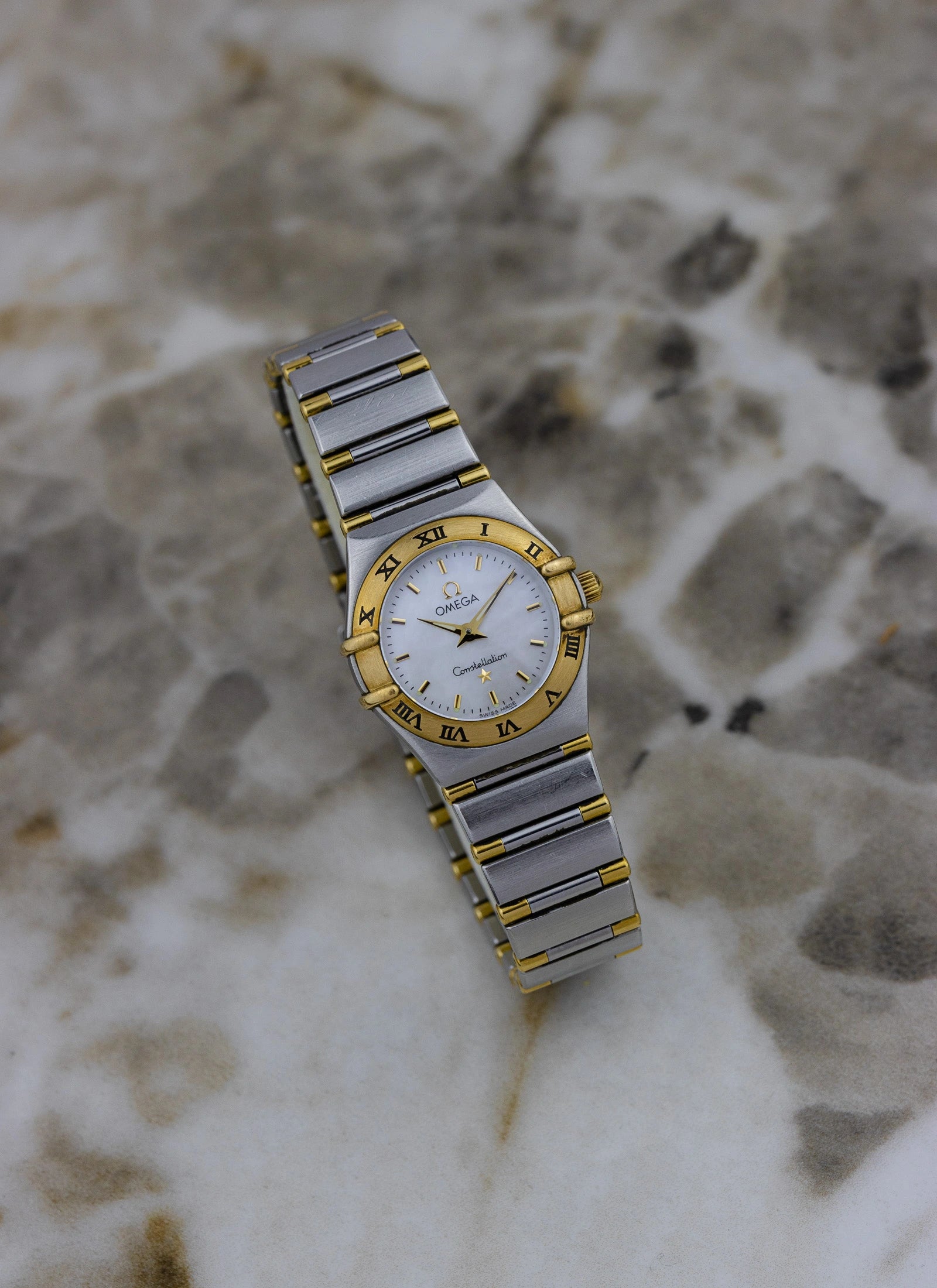 1998 Lady Omega Constellation MOP Dial 795.1203 cal. 1456