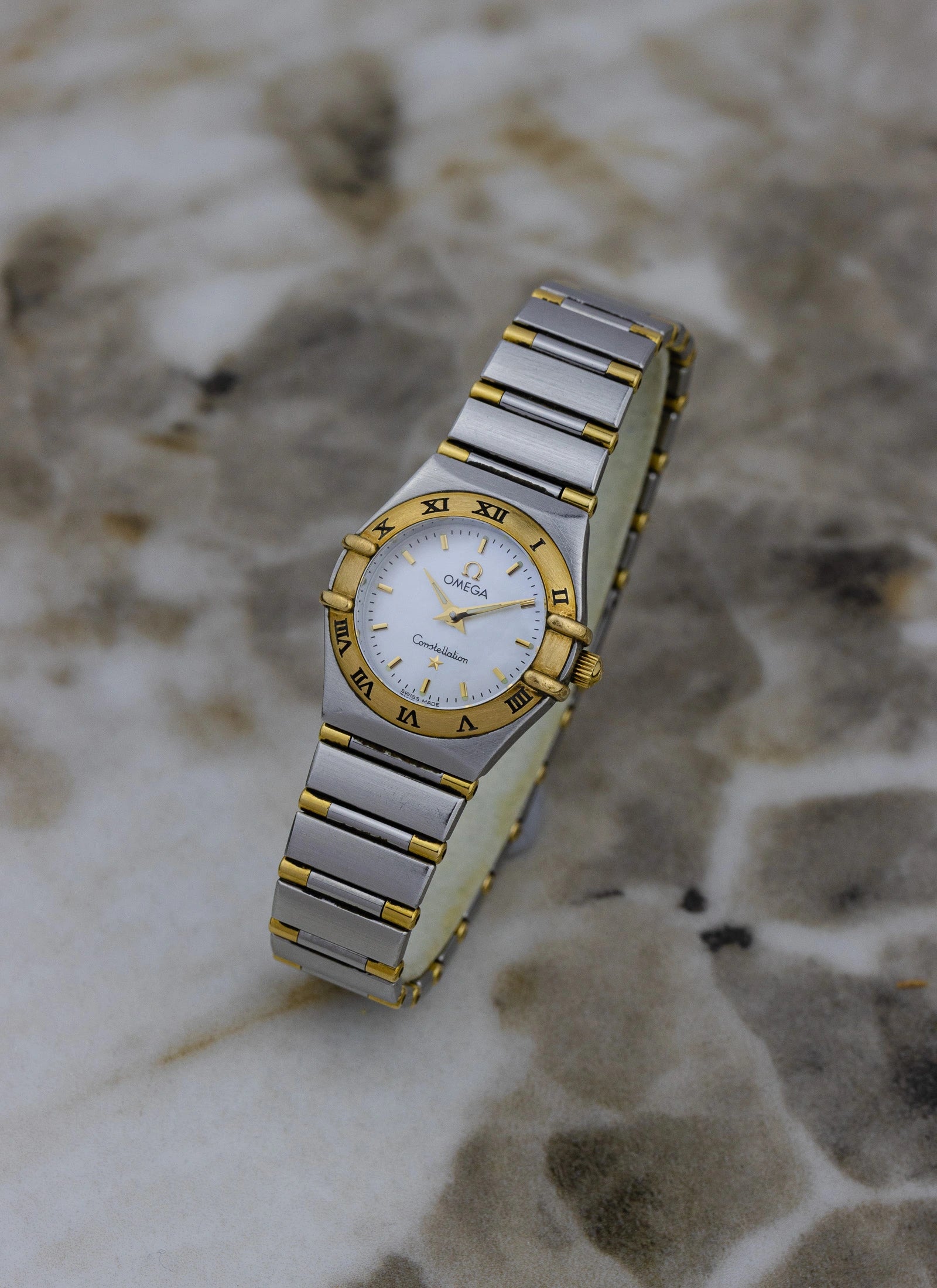 1998 Lady Omega Constellation MOP Dial 795.1203 cal. 1456