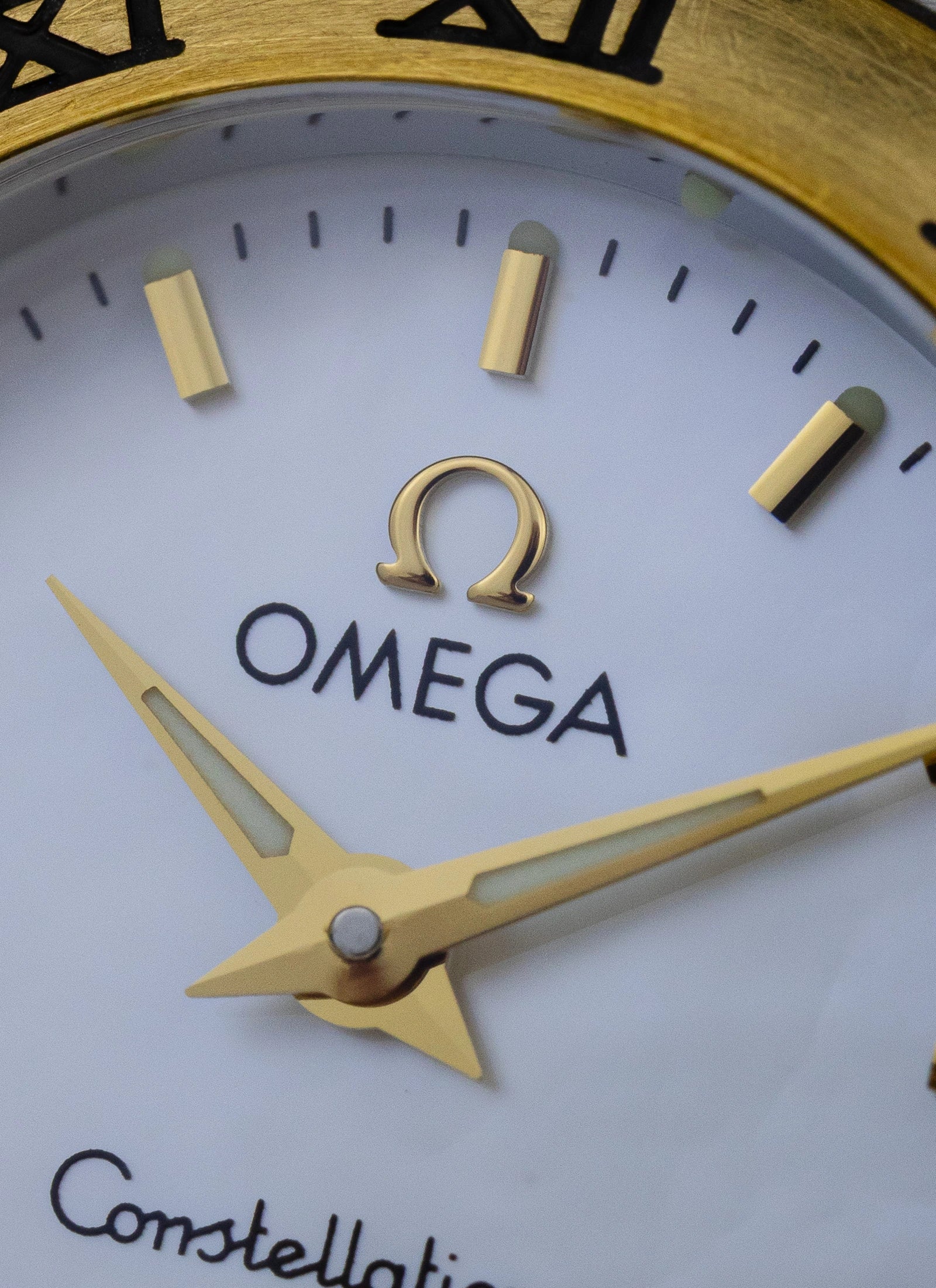 1998 Lady Omega Constellation MOP Dial 795.1203 cal. 1456