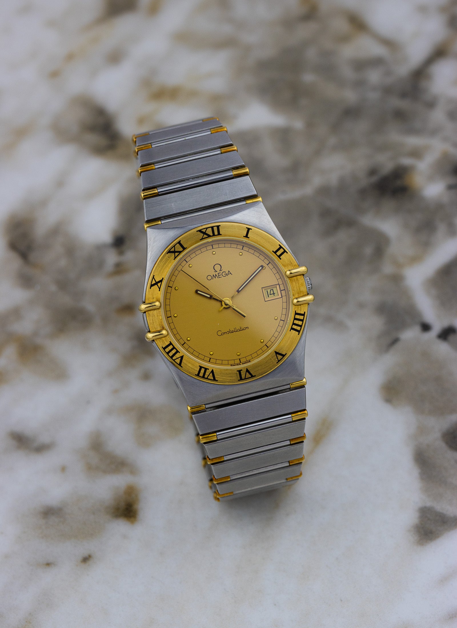 1993 Omega Constellation Manhattan Bicolor 396.1070