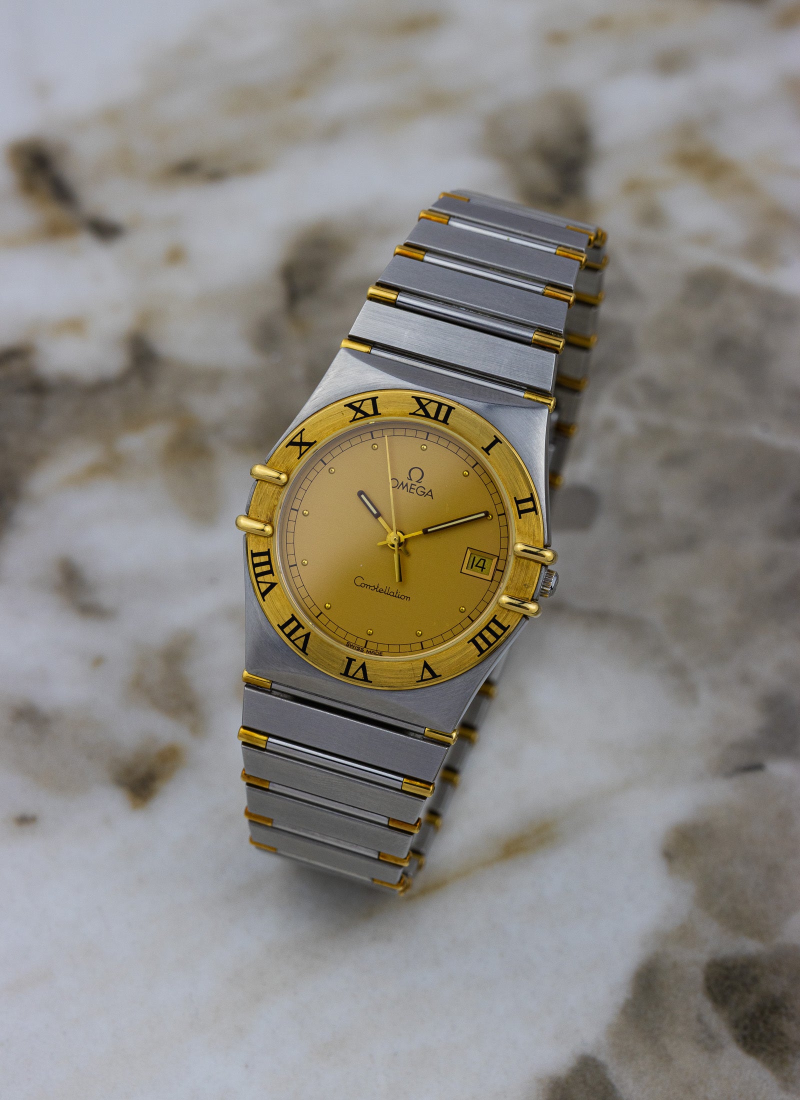 1993 Omega Constellation Manhattan Bicolor 396.1070