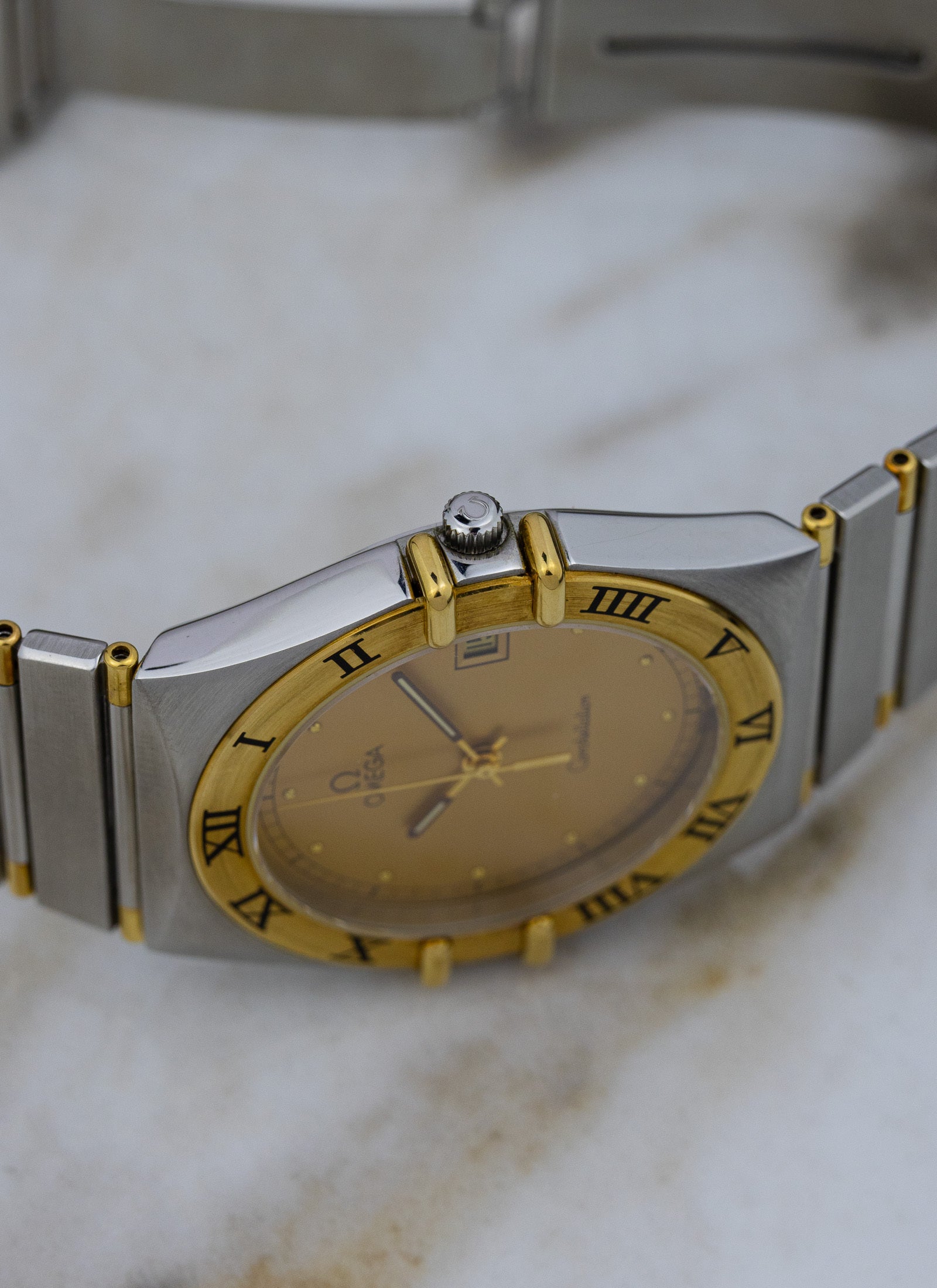 1993 Omega Constellation Manhattan Bicolor 396.1070