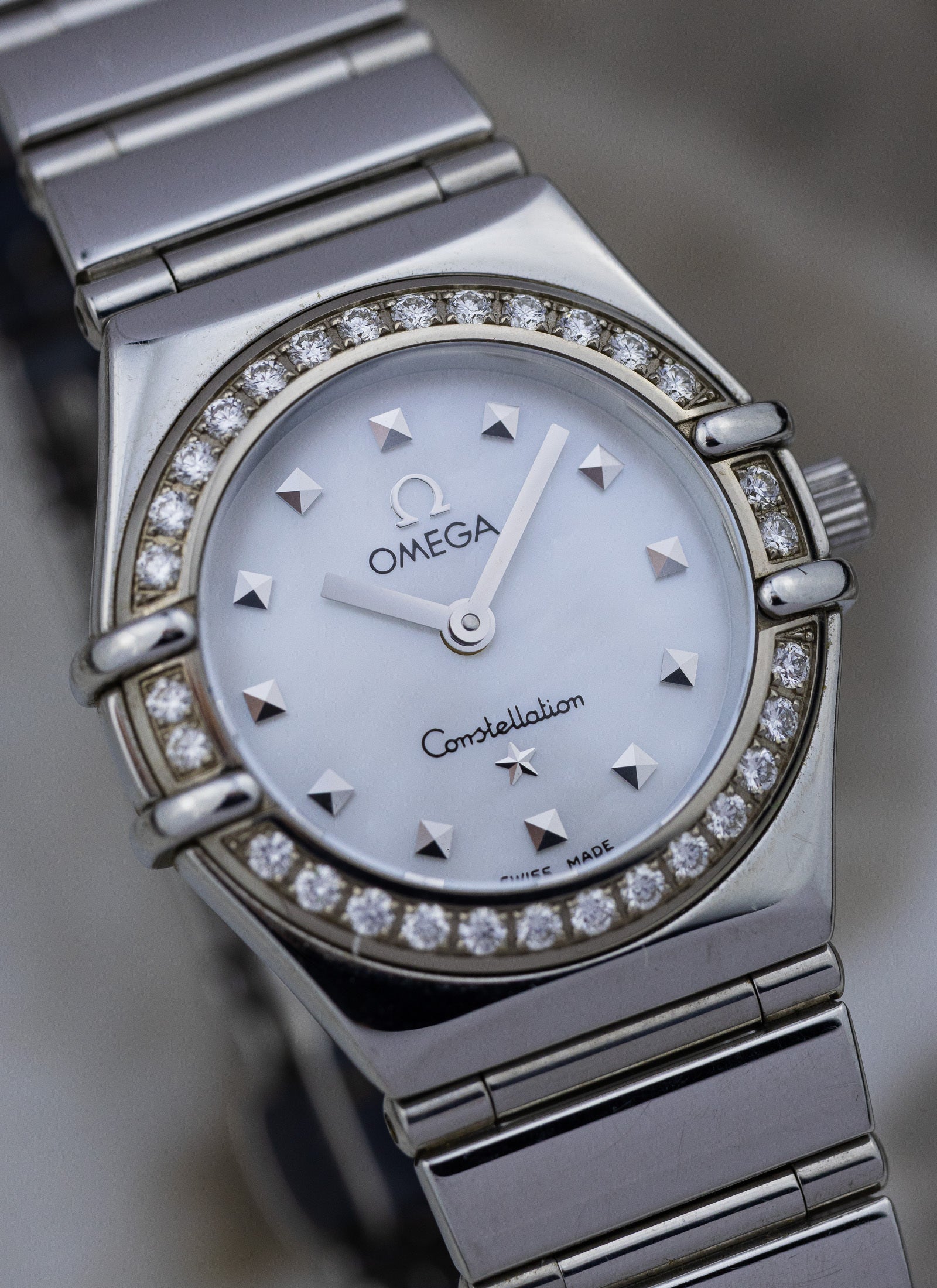 1998 Lady Omega Constellation My Choice MOP Diamonds 1465.71.0