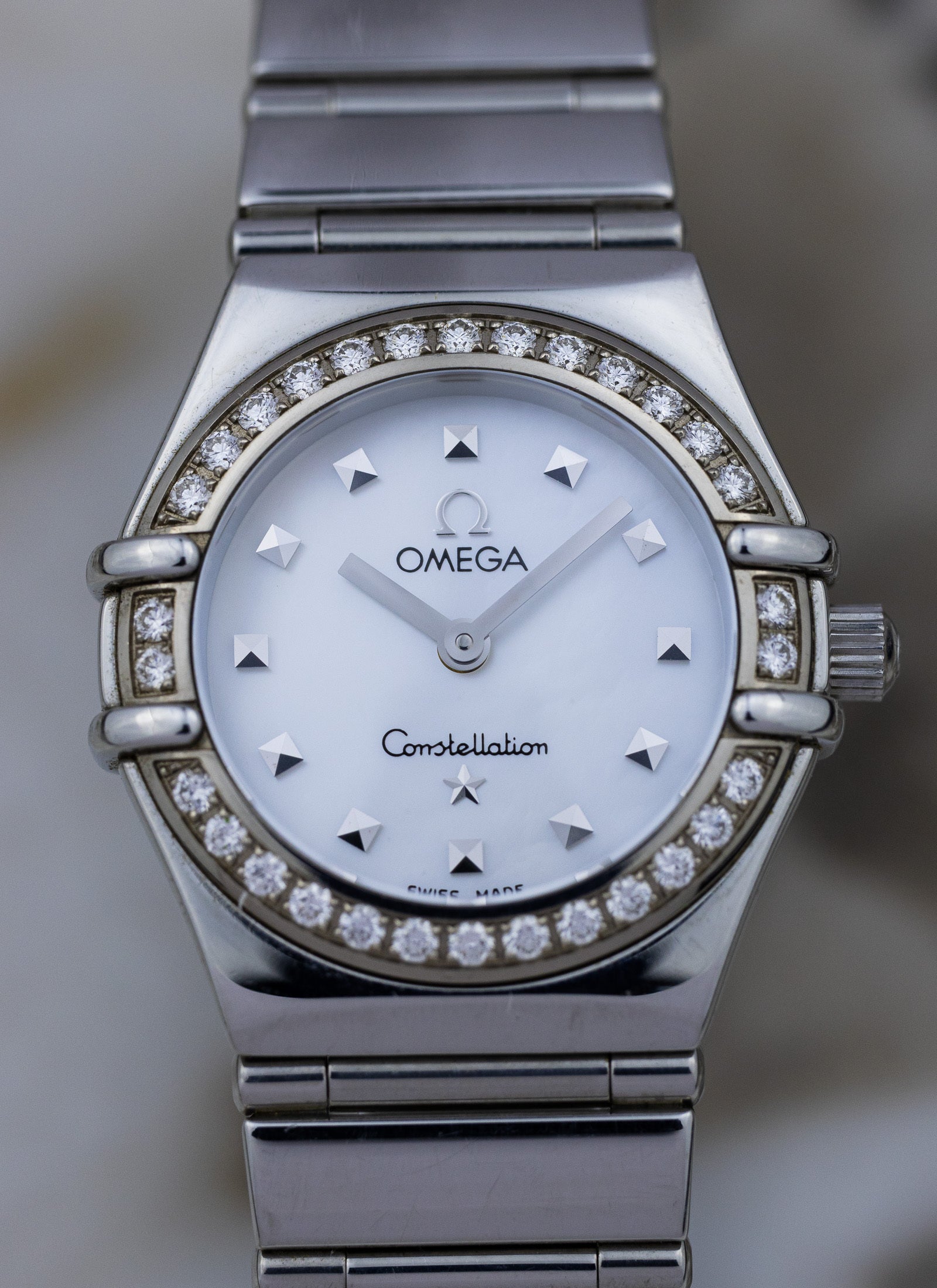 1998 Lady Omega Constellation My Choice MOP Diamonds 1465.71.0