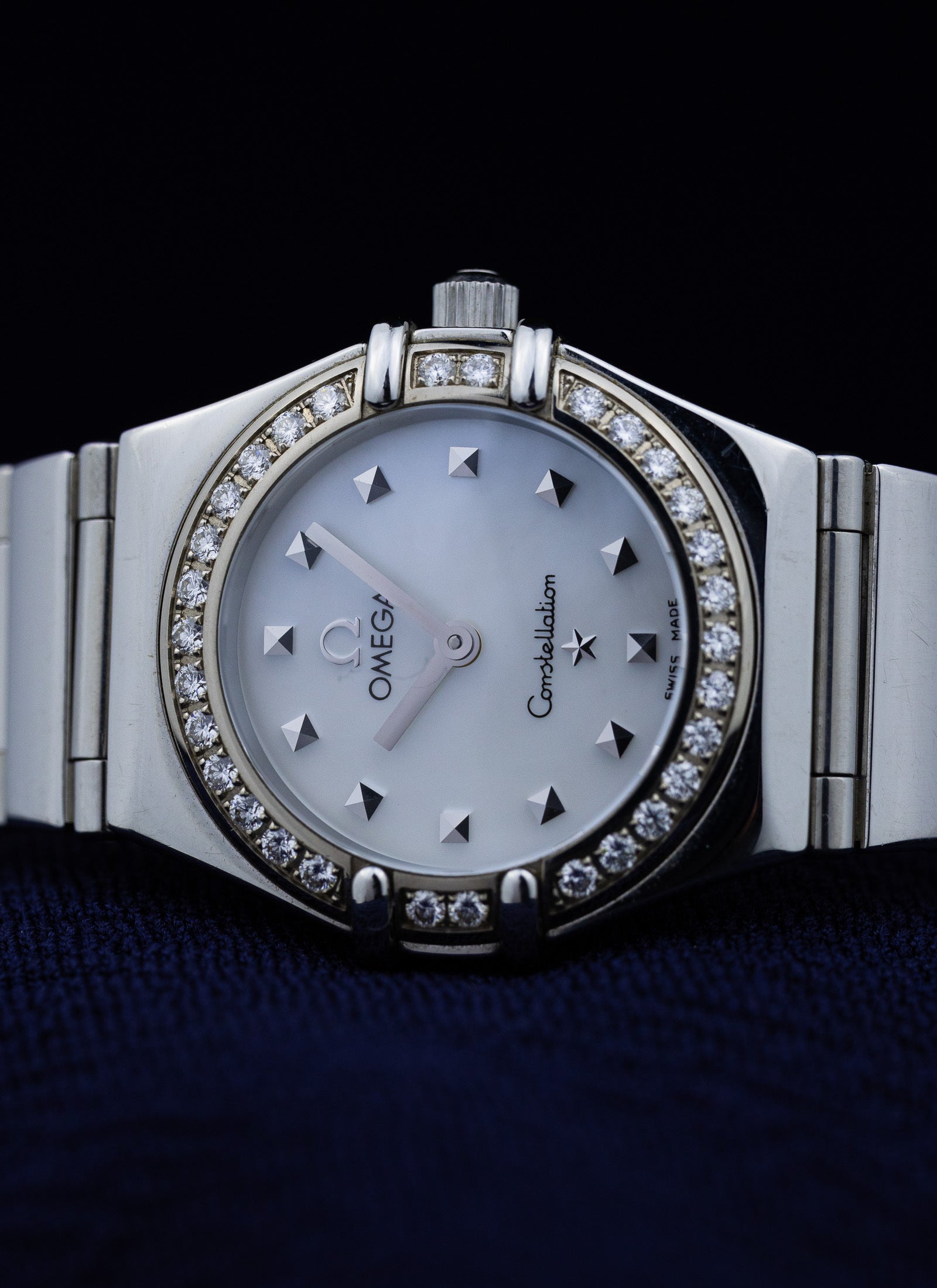 1998 Lady Omega Constellation My Choice MOP Diamonds 1465.71.0