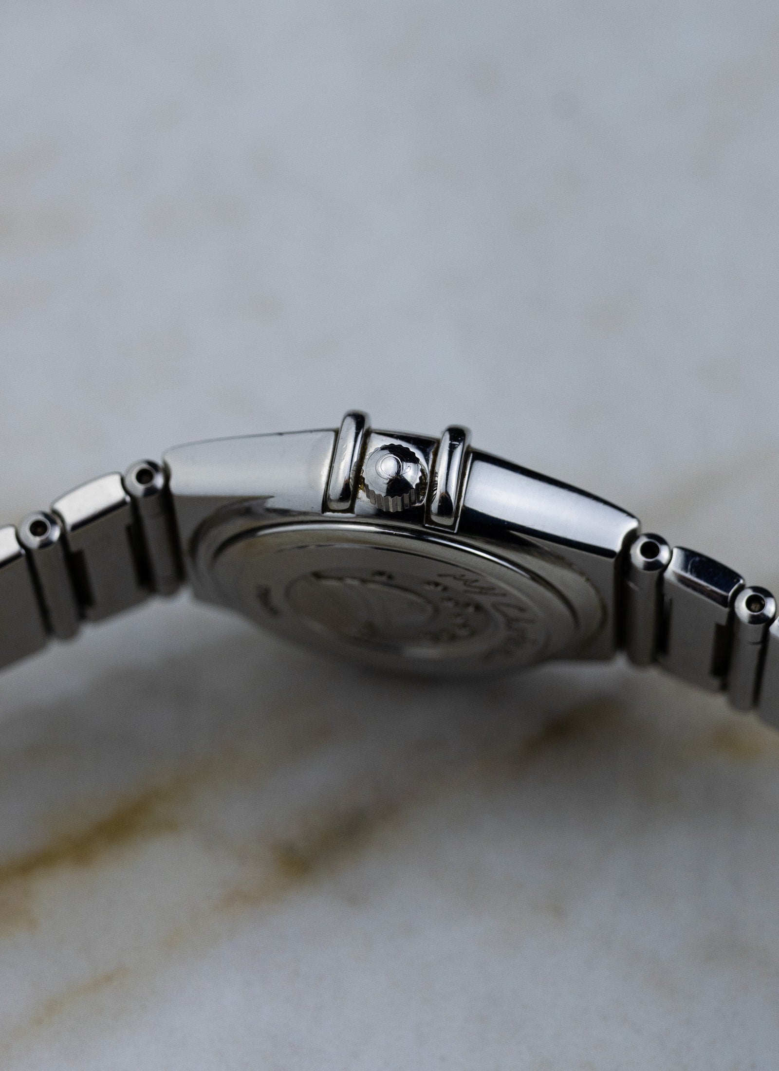 1998 Lady Omega Constellation My Choice Pink Dial 1561.61 Full Set