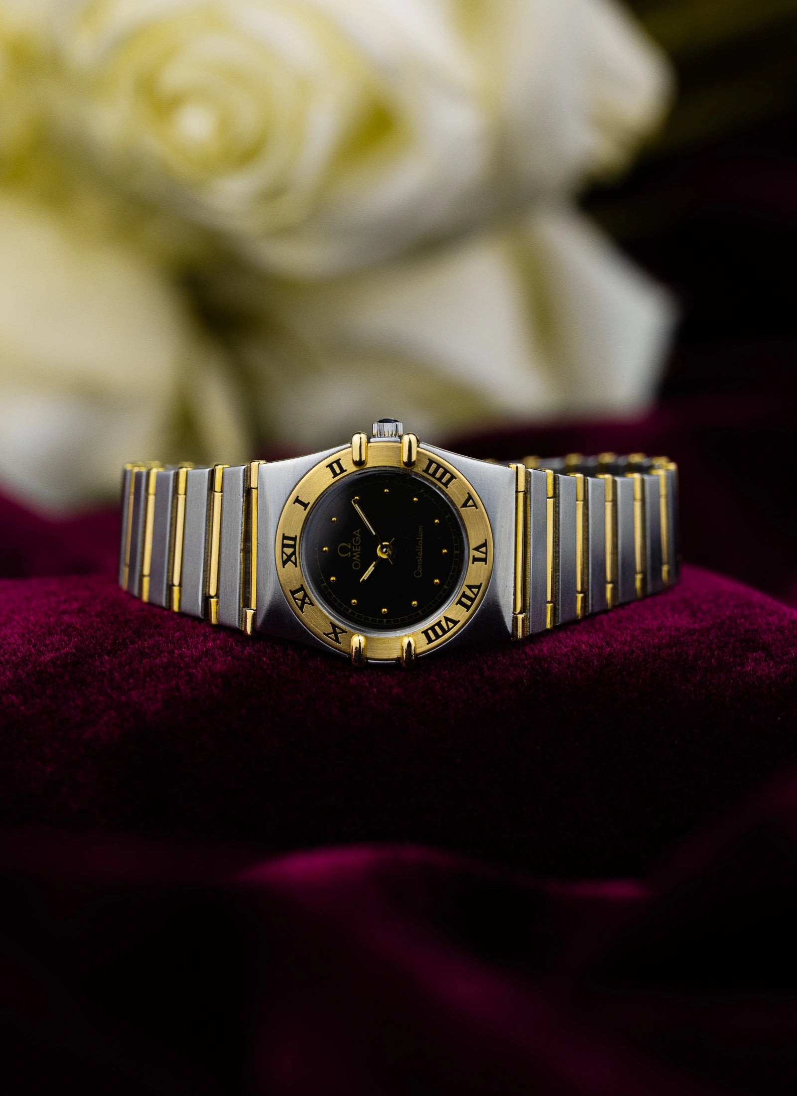 1980s Lady Omega Constellation Bicolor 795.1080