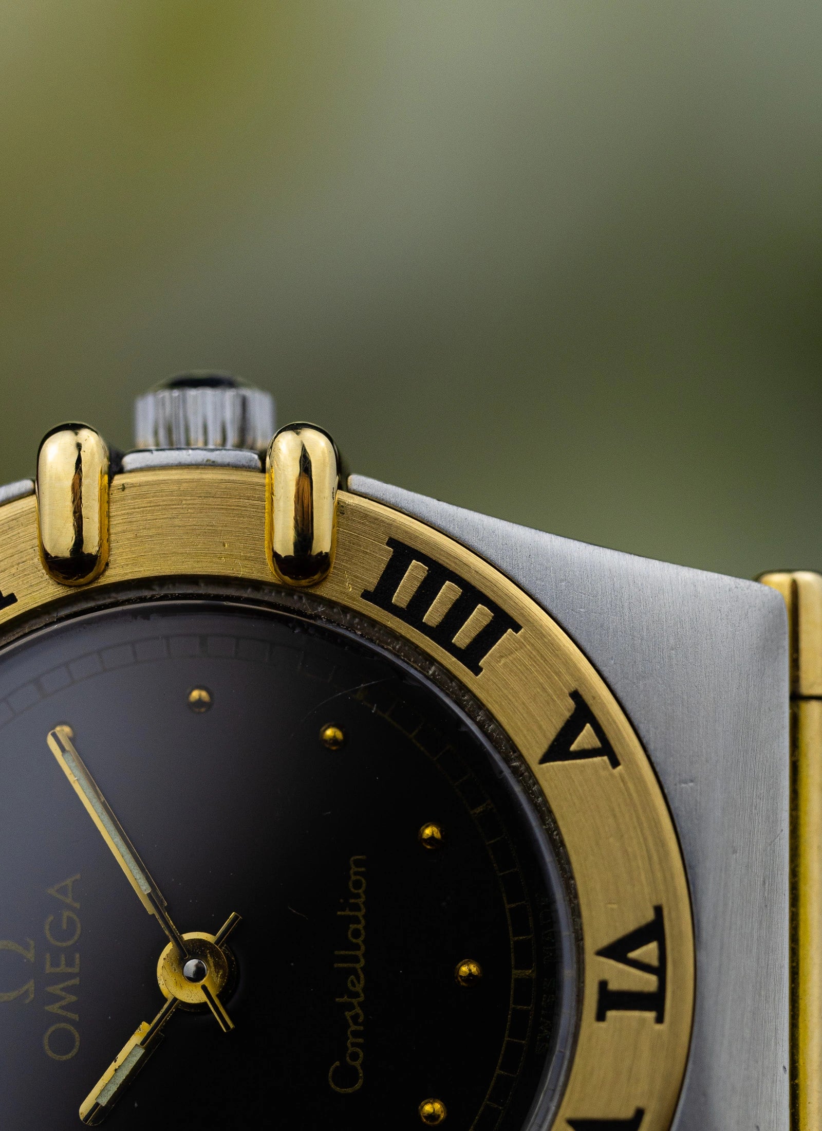 1980s Lady Omega Constellation Bicolor 795.1080