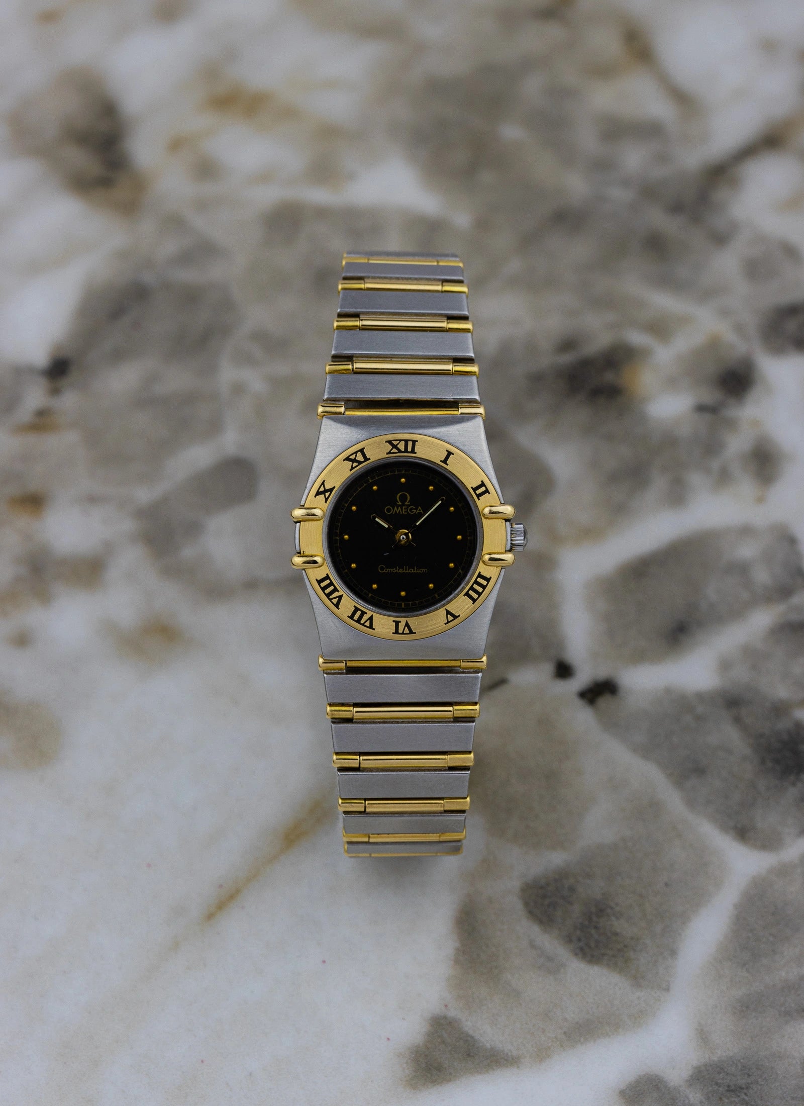 1980s Lady Omega Constellation Bicolor 795.1080