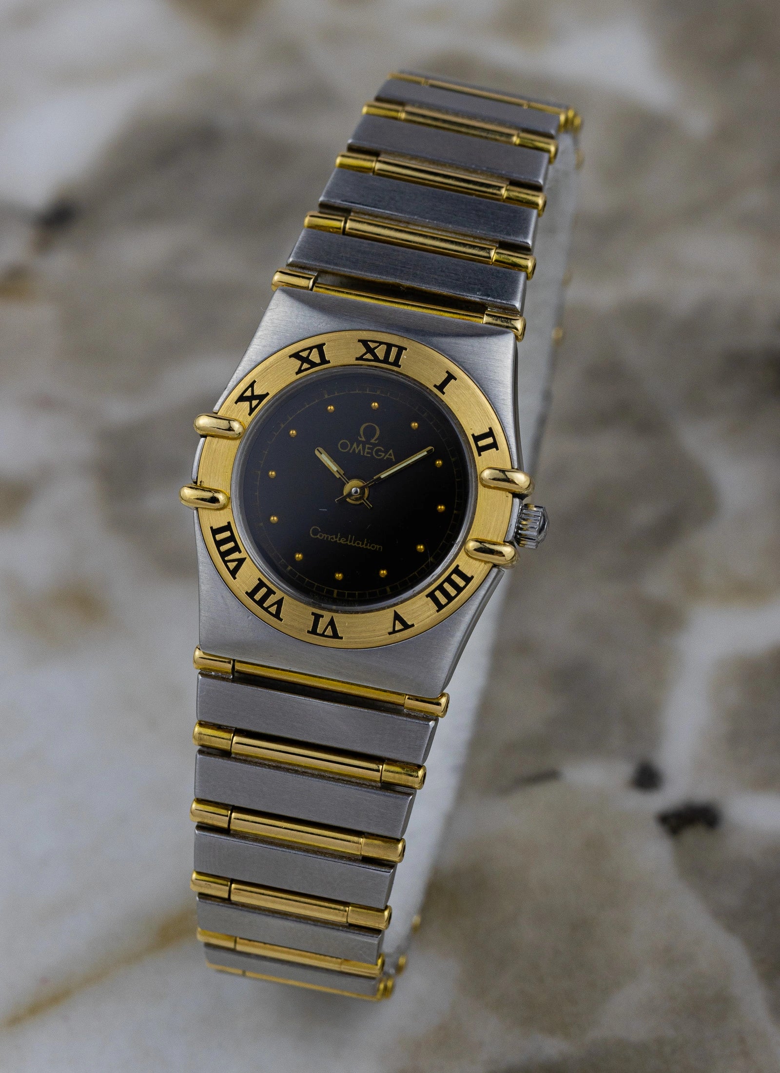 1980s Lady Omega Constellation Bicolor 795.1080