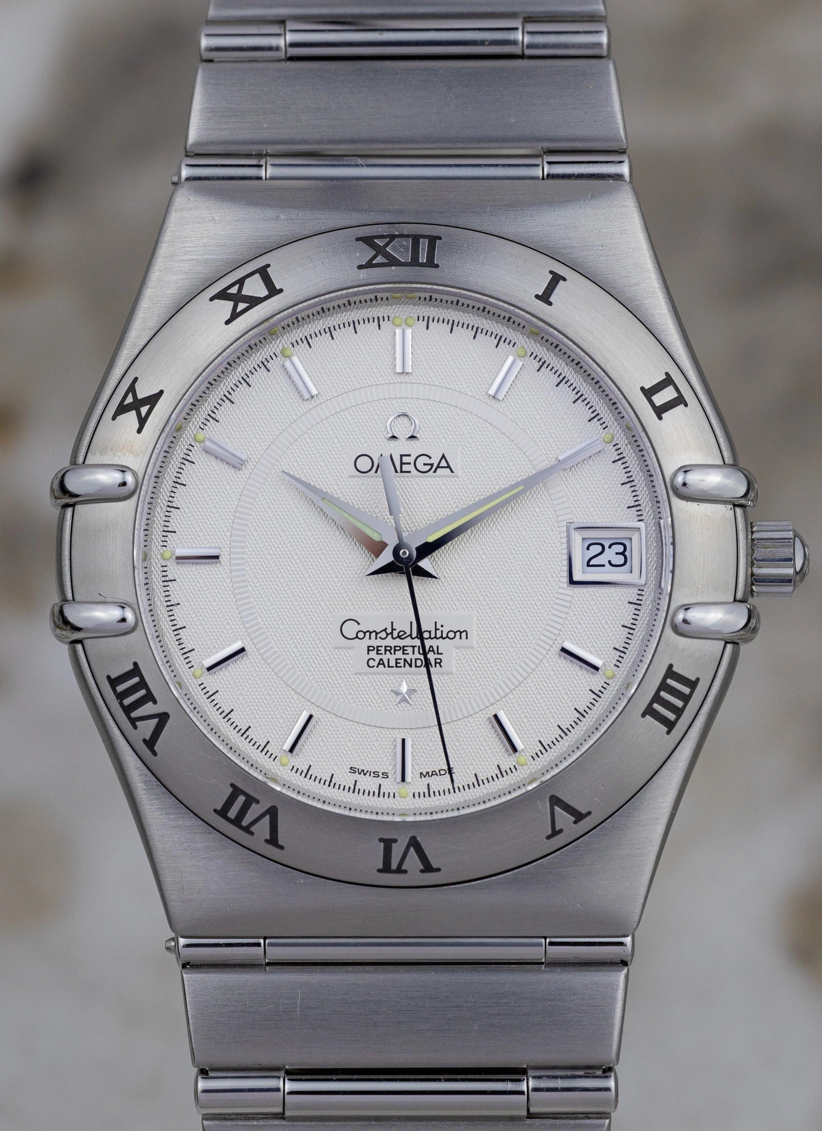 1998 Omega Constellation Manhattan Perpetual Calendar Ref. 15523000