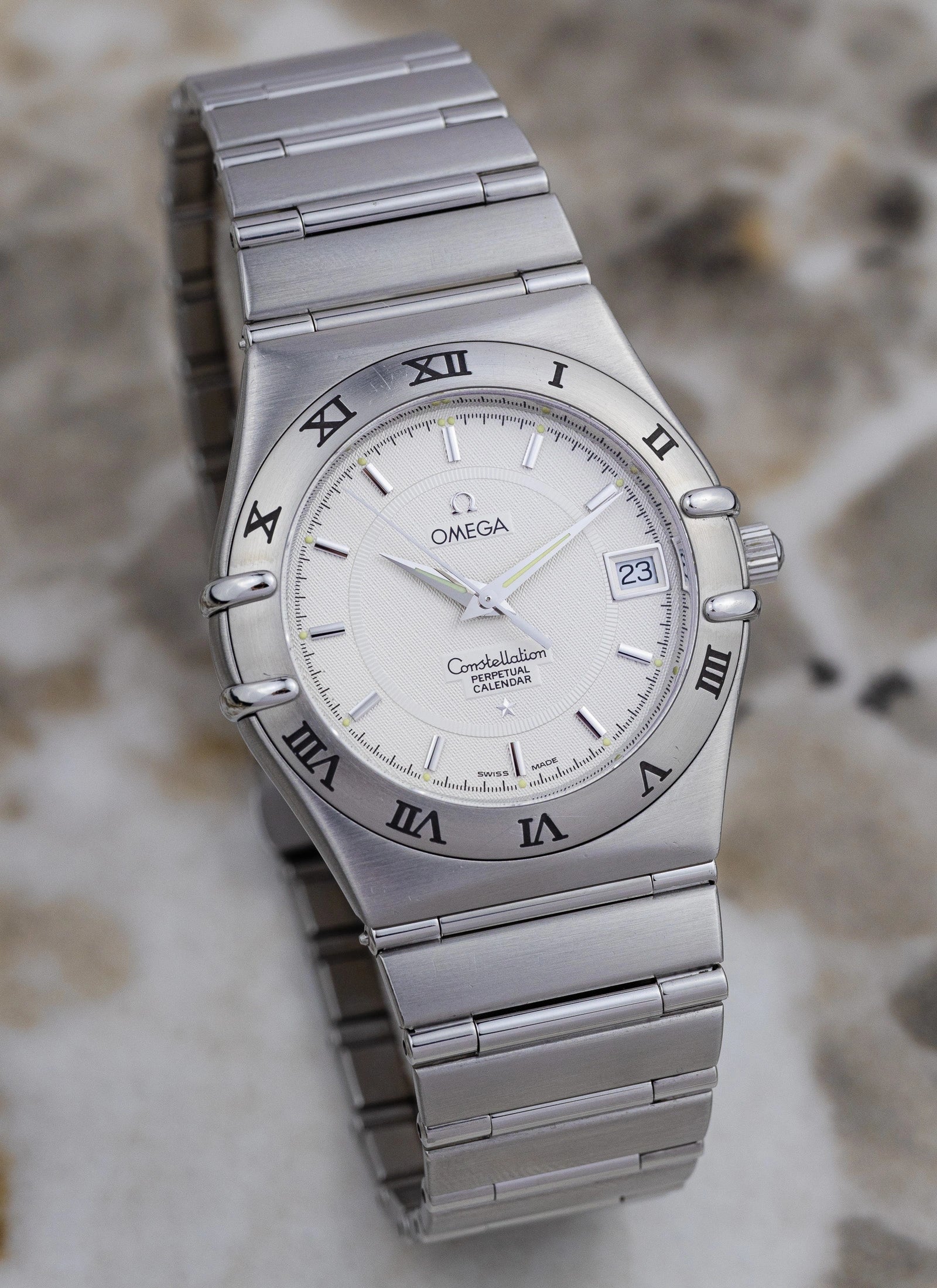 1998 Omega Constellation Manhattan Perpetual Calendar Ref. 15523000