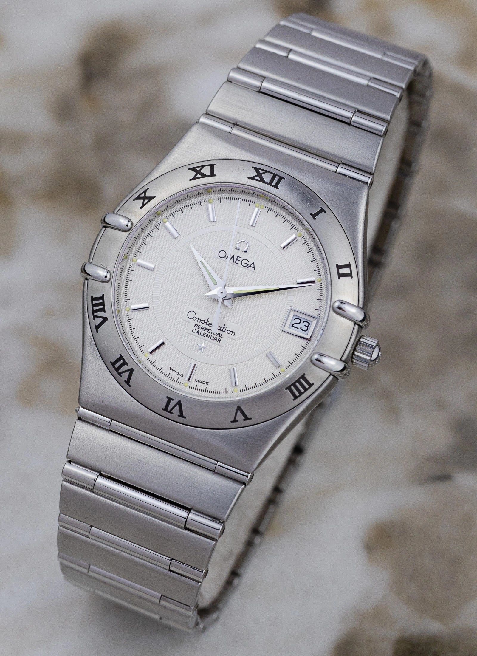 1998 Omega Constellation Manhattan Perpetual Calendar Ref. 15523000
