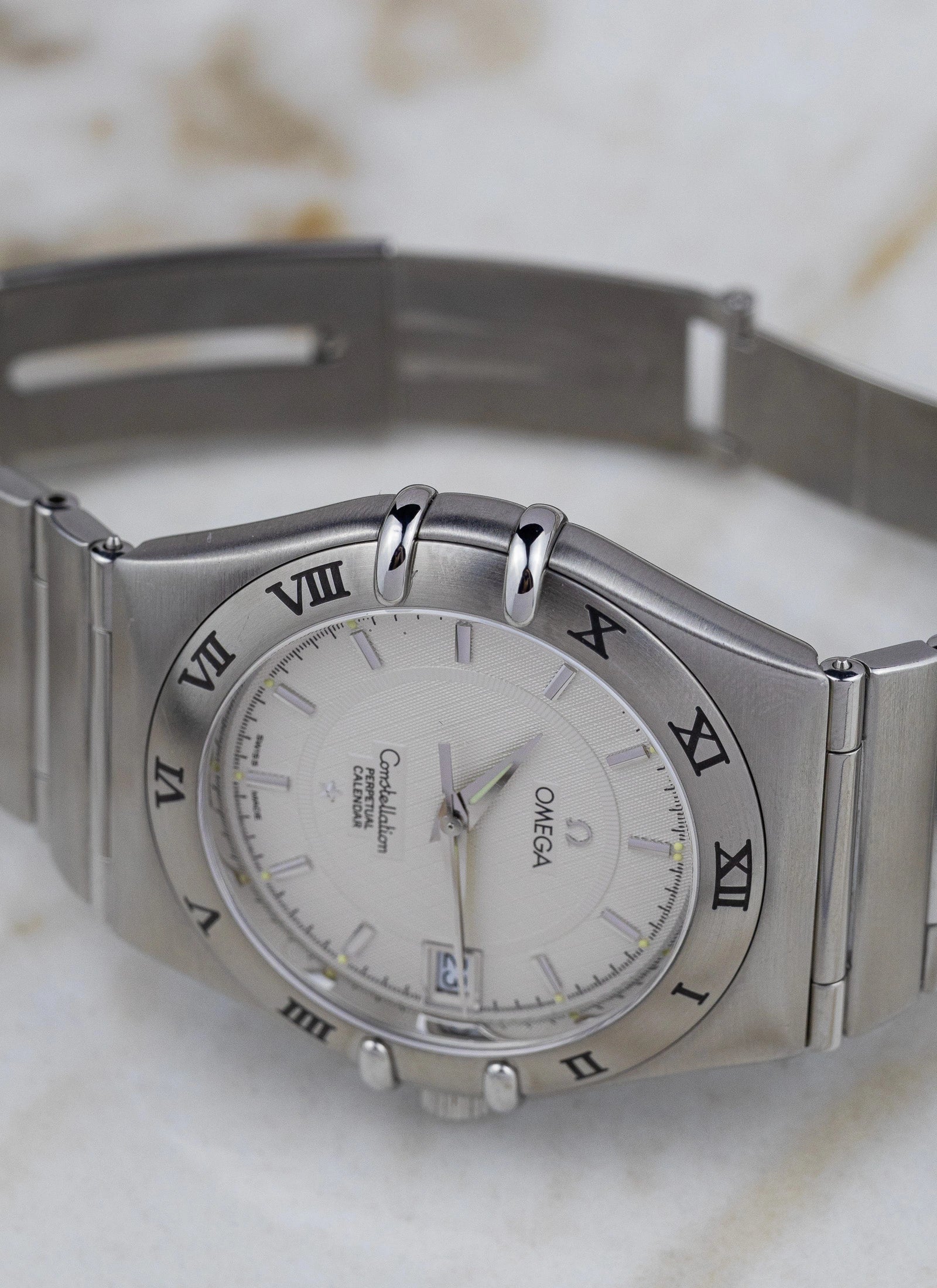 1998 Omega Constellation Manhattan Perpetual Calendar Ref. 15523000