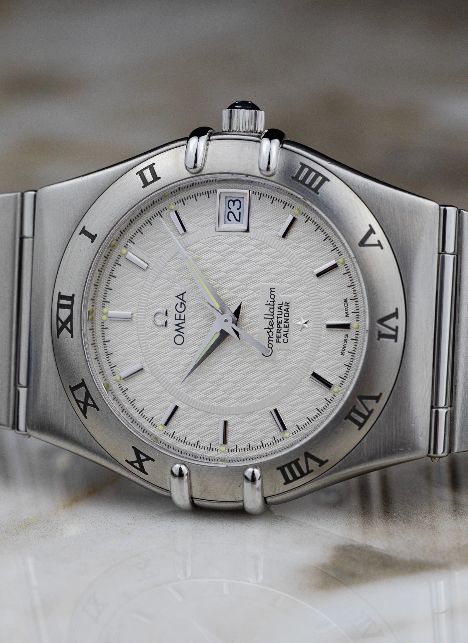 1998 Omega Constellation Manhattan Perpetual Calendar Ref. 15523000