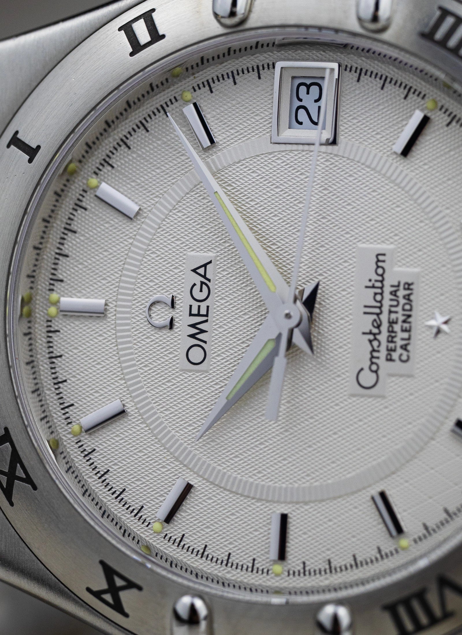 1998 Omega Constellation Manhattan Perpetual Calendar Ref. 15523000