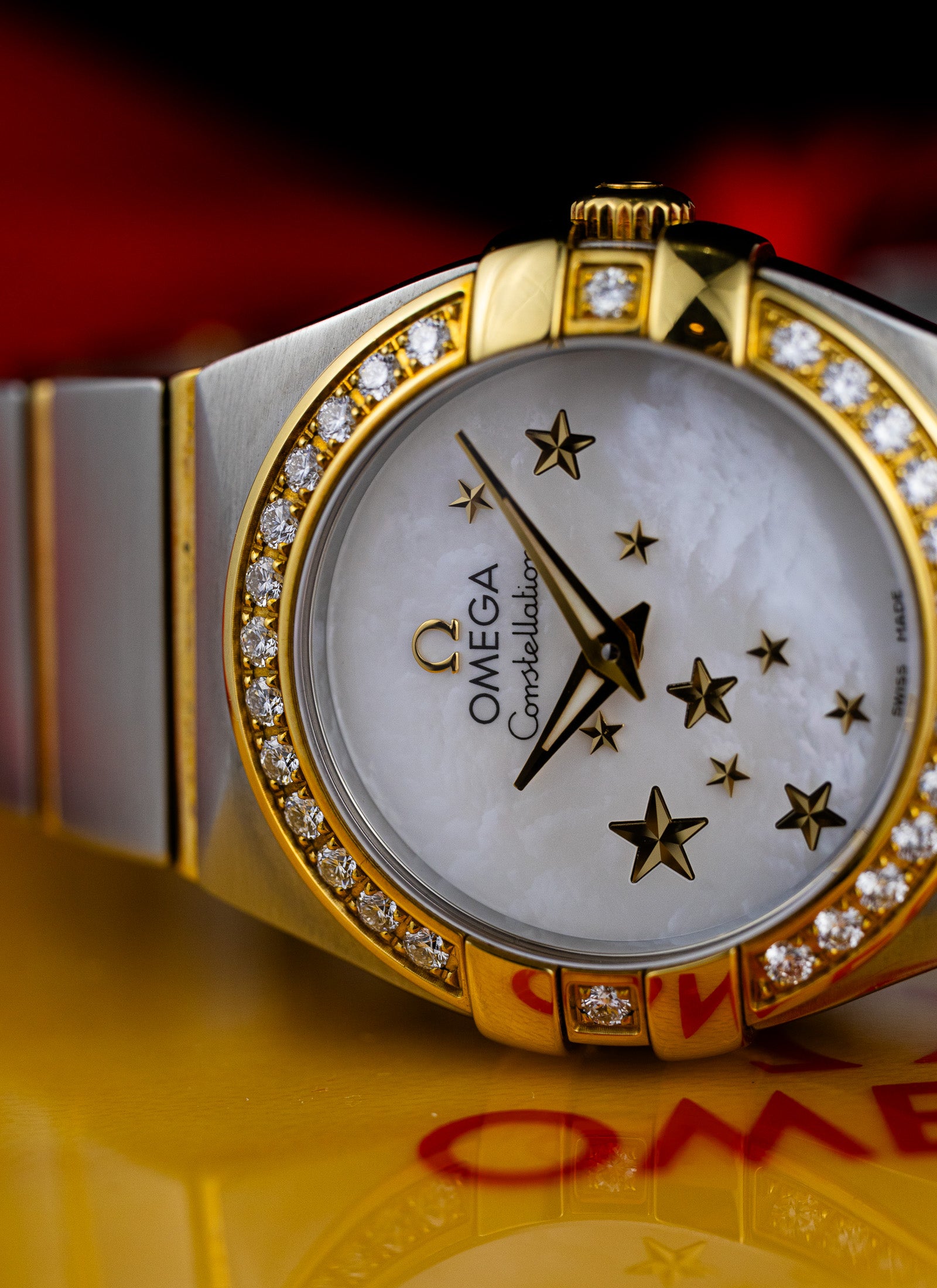 2010s Omega Constellation Manhattan Diamonds 123.25.24.60.05.002
