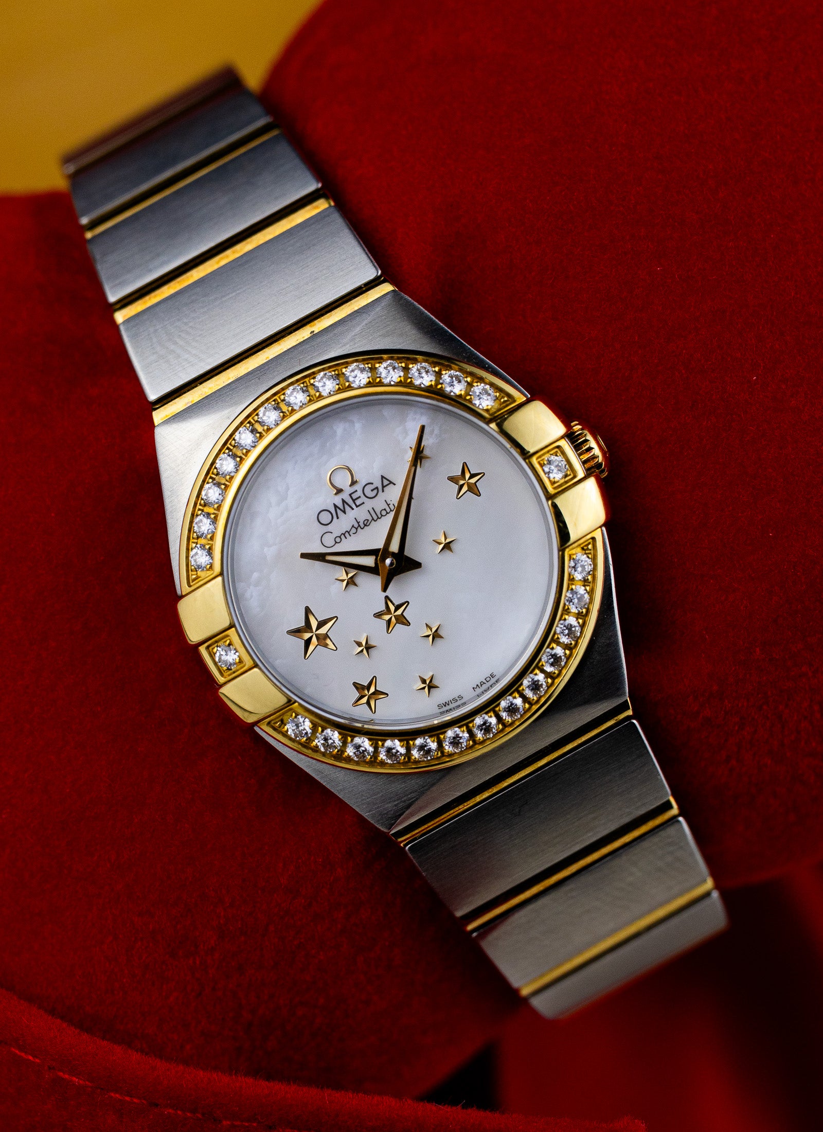 2010s Omega Constellation Manhattan Diamonds 123.25.24.60.05.002