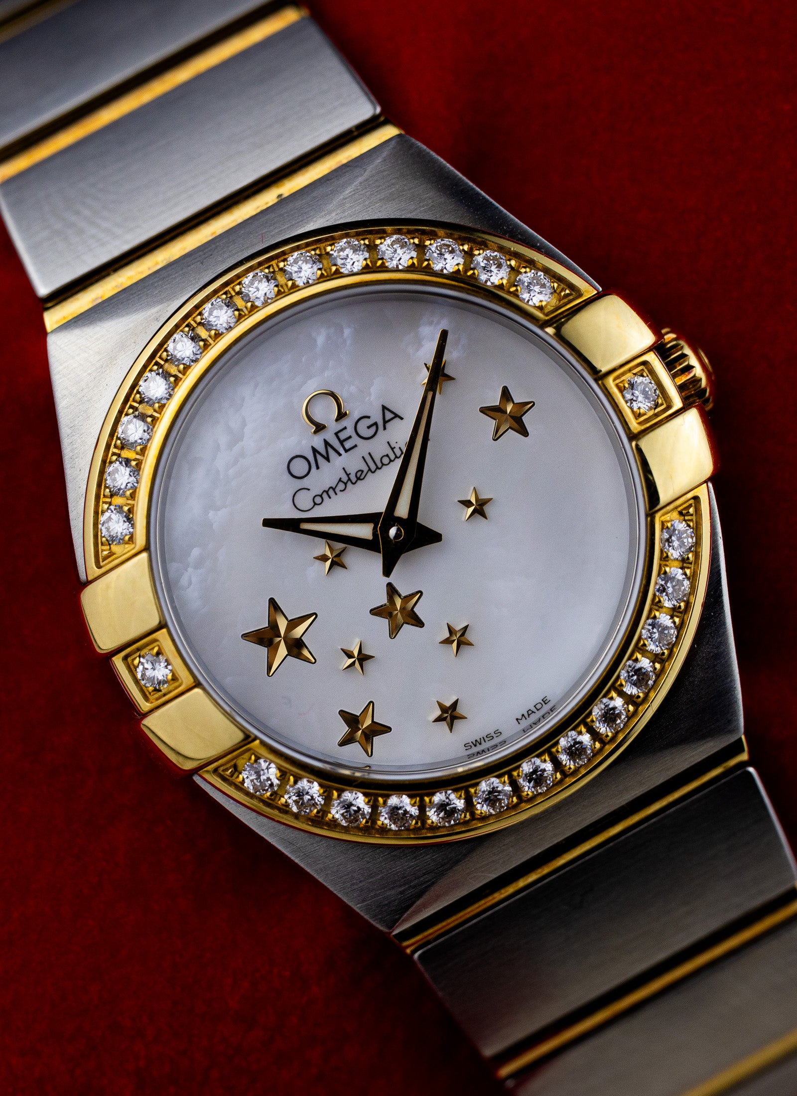 2010s Omega Constellation Manhattan Diamonds 123.25.24.60.05.002