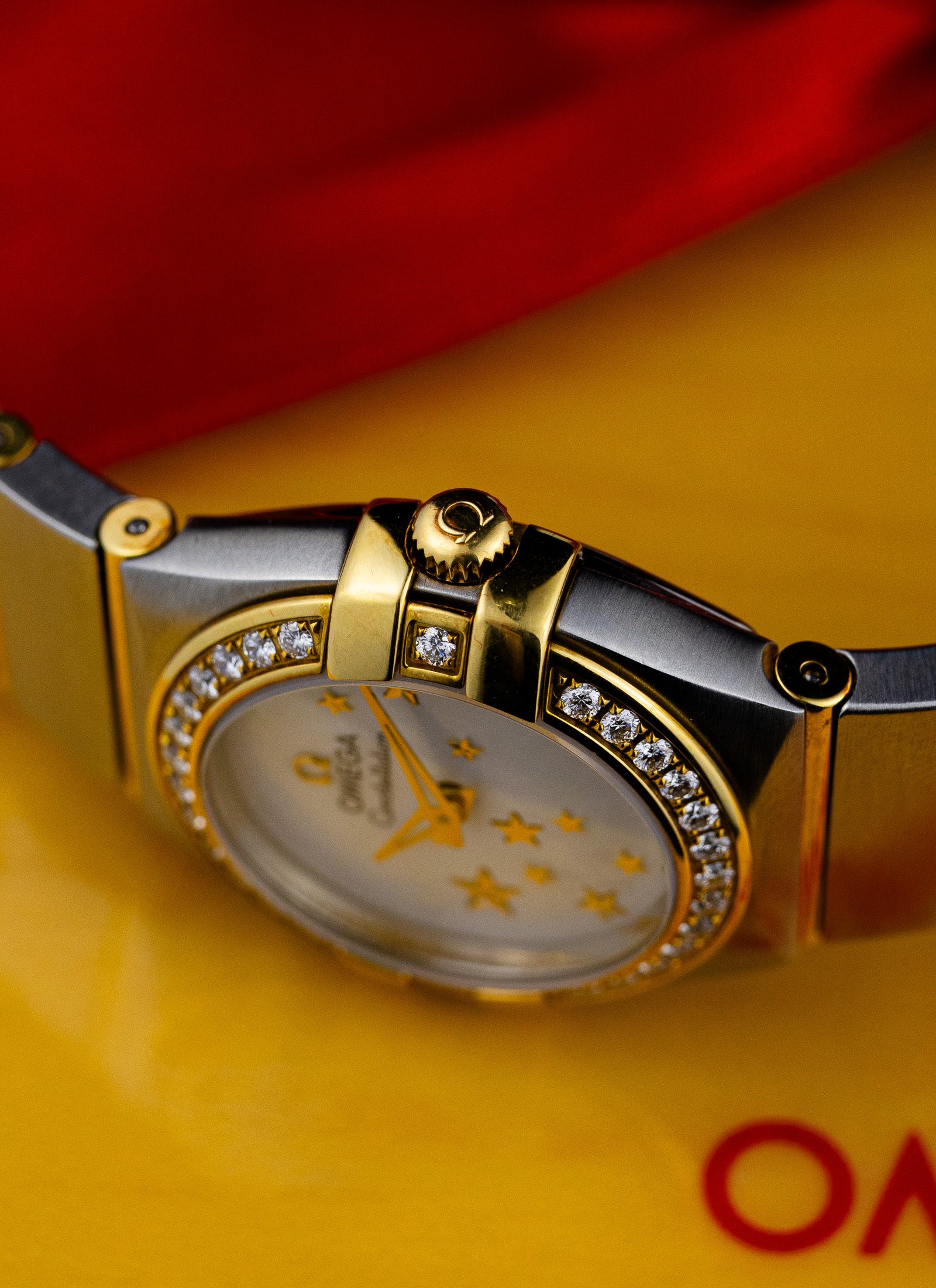 2010s Omega Constellation Manhattan Diamonds 123.25.24.60.05.002