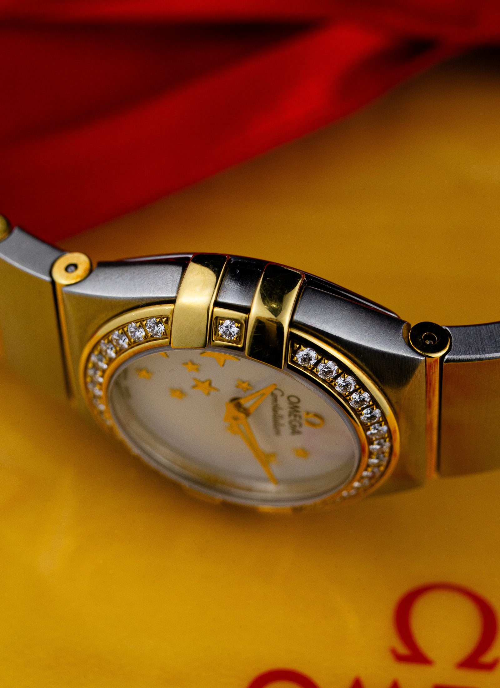 2010s Omega Constellation Manhattan Diamonds 123.25.24.60.05.002
