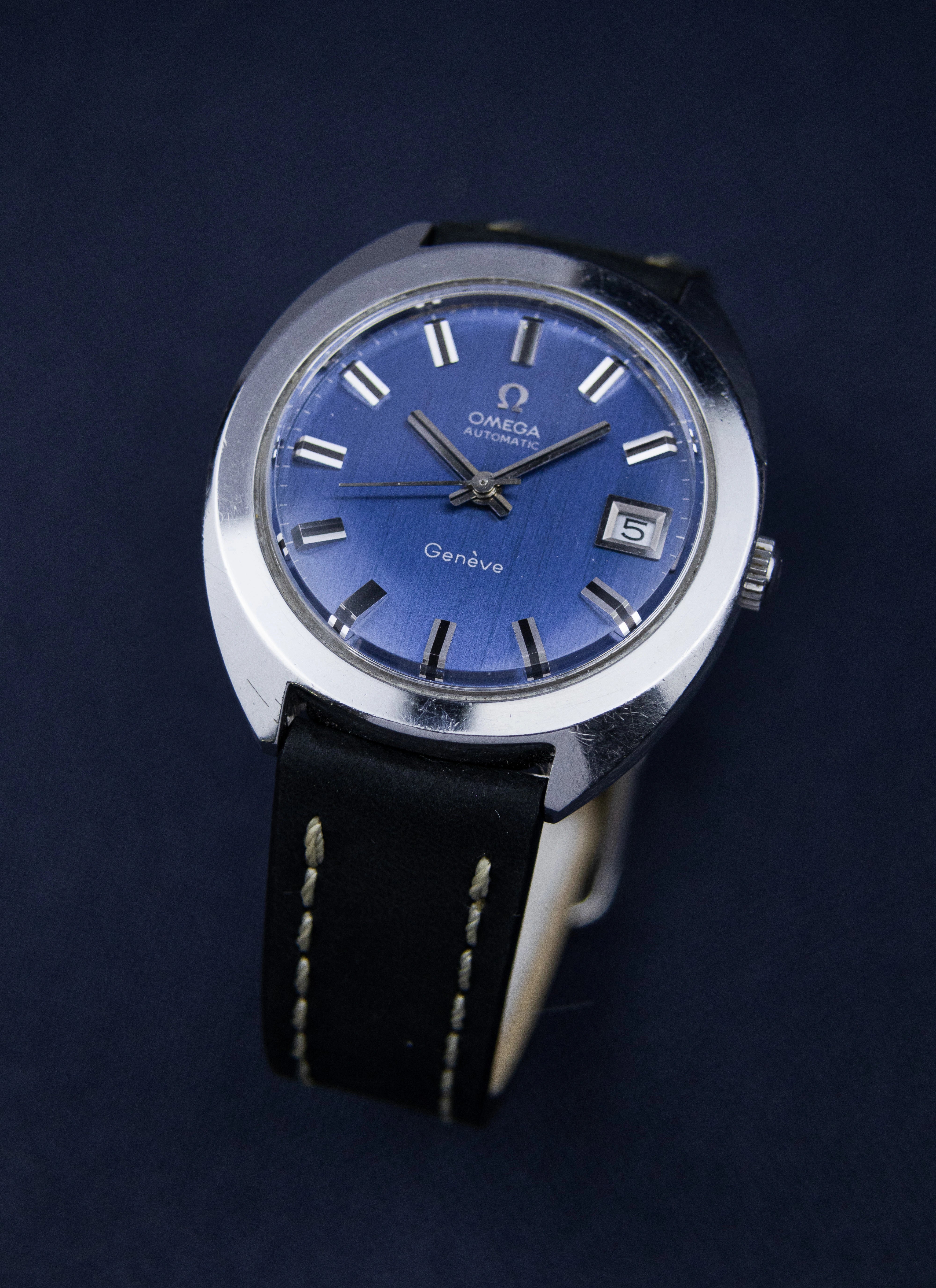 1970 Omega Geneve Navy Japan Only 166.721 cal. 565