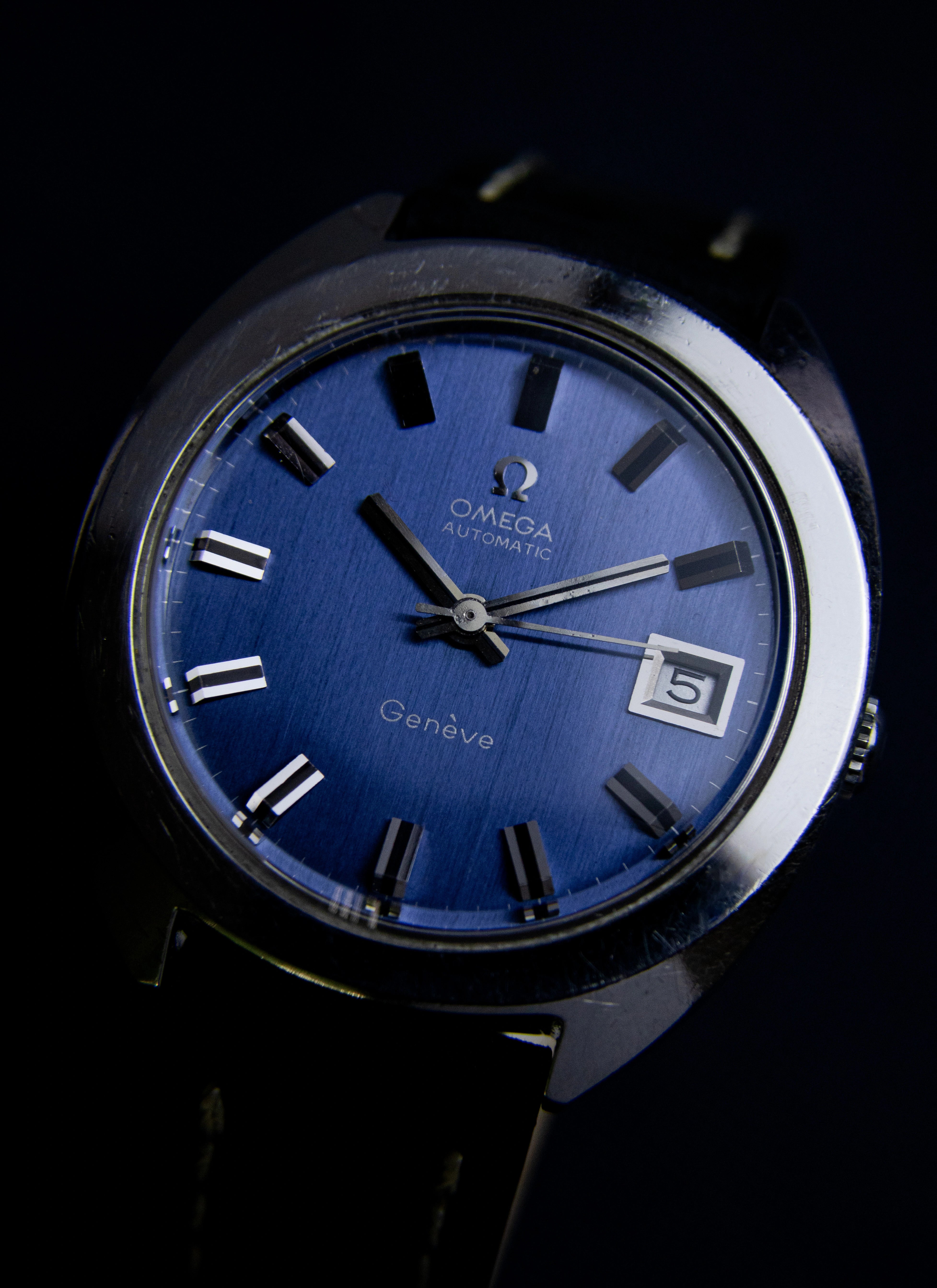 1970 Omega Geneve Navy Japan Only 166.721 cal. 565