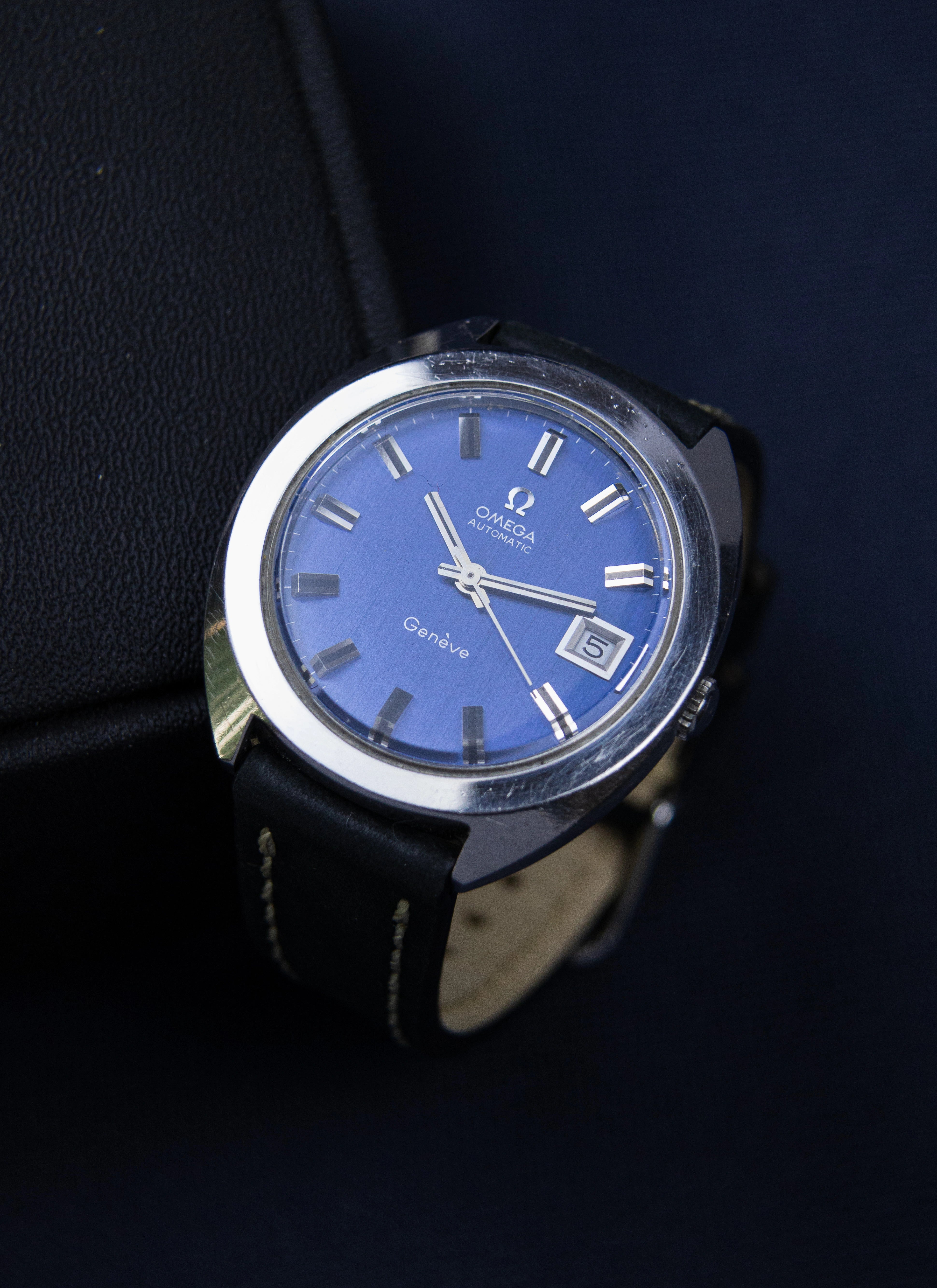 1970 Omega Geneve Navy Japan Only 166.721 cal. 565