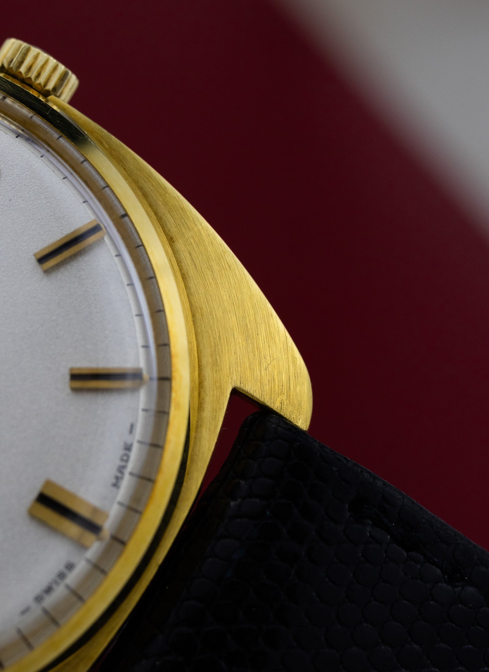 1970 18K Omega Geneve NOS/LNOS 162.9009 cal. 752 Box