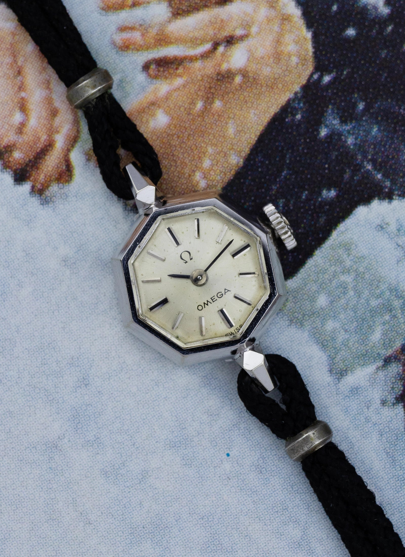 1966 14K Lady Omega Octagon EE5763 cal. 650