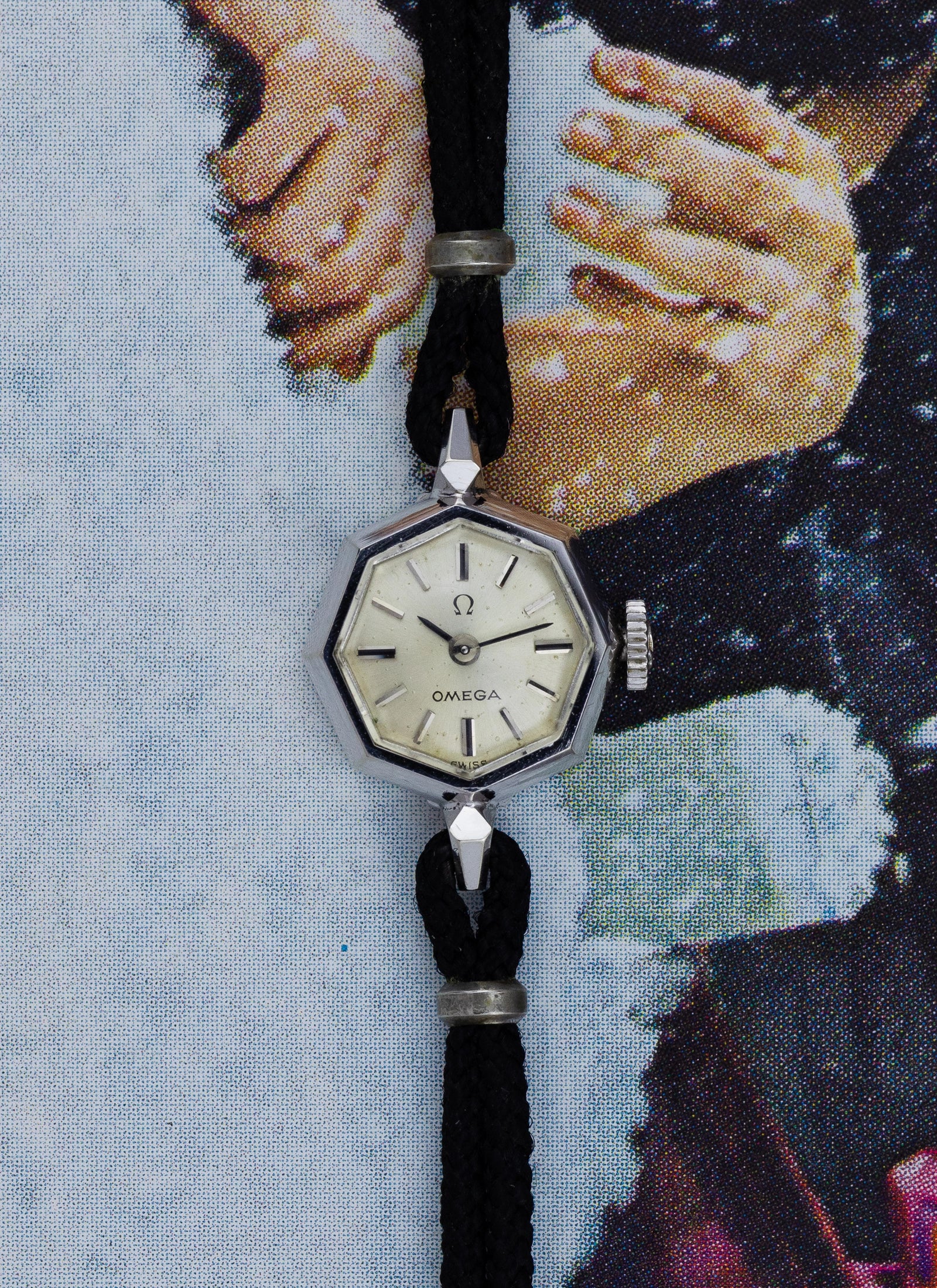 1966 14K Lady Omega Octagon EE5763 cal. 650