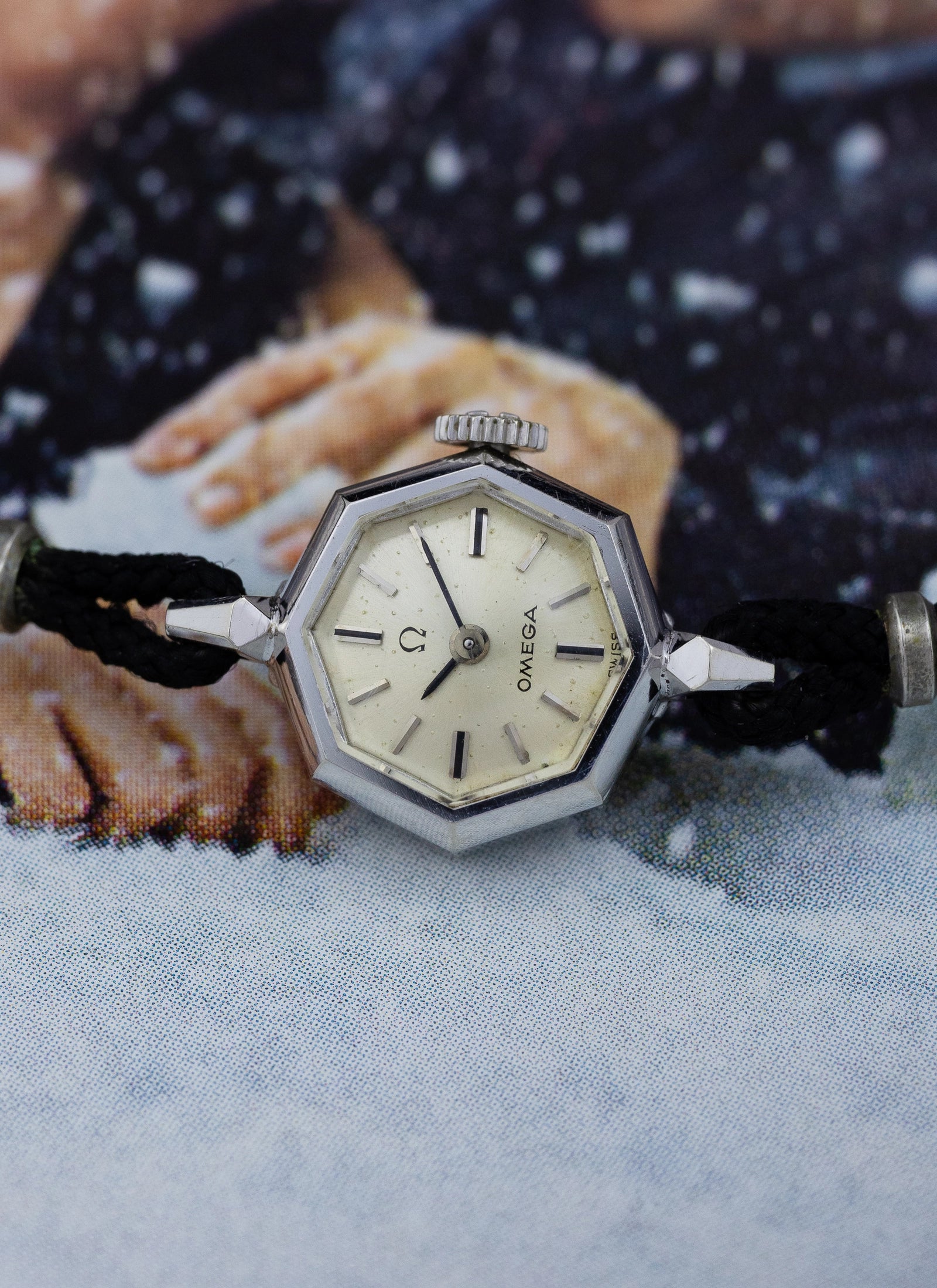 1966 14K Lady Omega Octagon EE5763 cal. 650