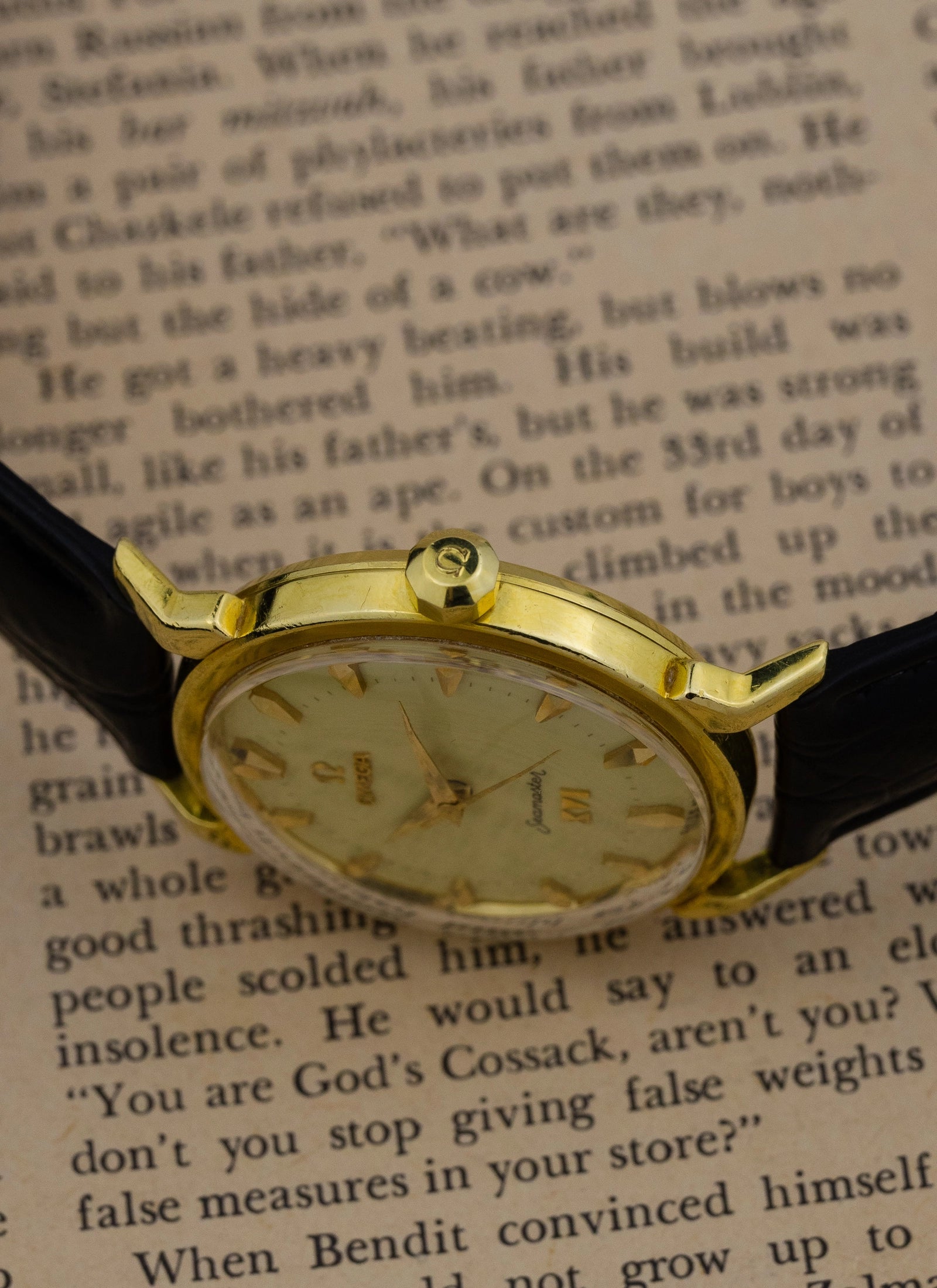 1956 18K Omega Seamaster Olympic XVI 2850 cal. 471 Serviced