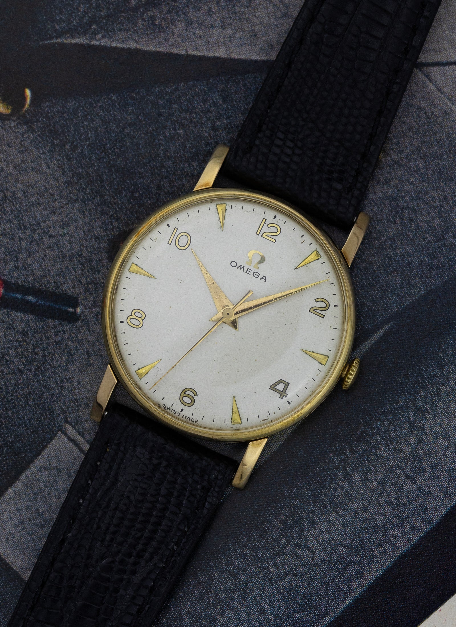 1944 14K Omega Arabic Dial Serviced