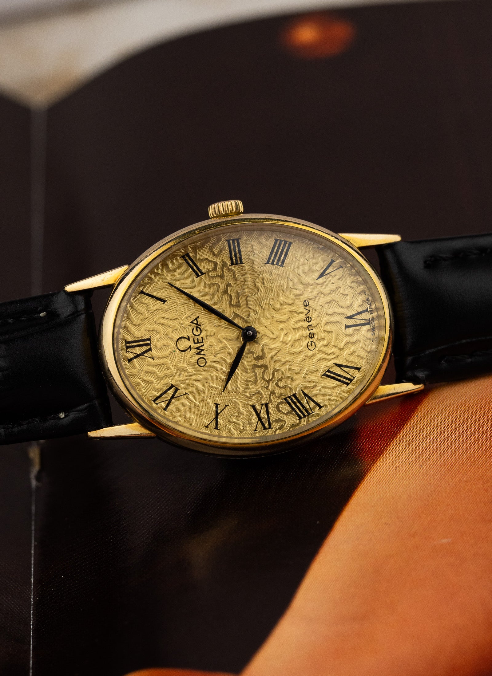 1970s Omega Geneve Ellipse Floral Dial 511.416 cal. 625