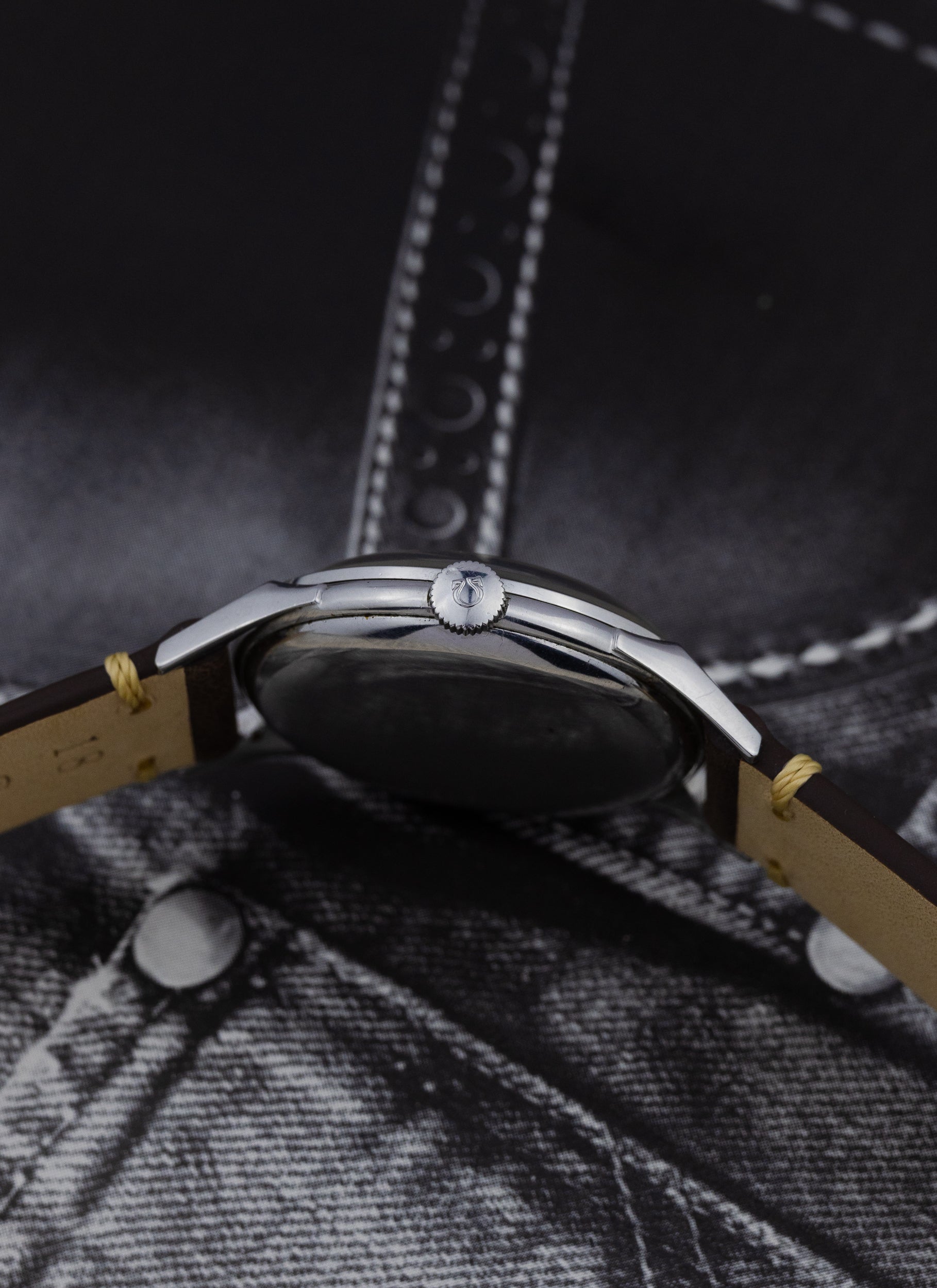 1952 Omega Jumbo Tropical Leopard Dial „Spider Lugs” 2605-10 cal. 266