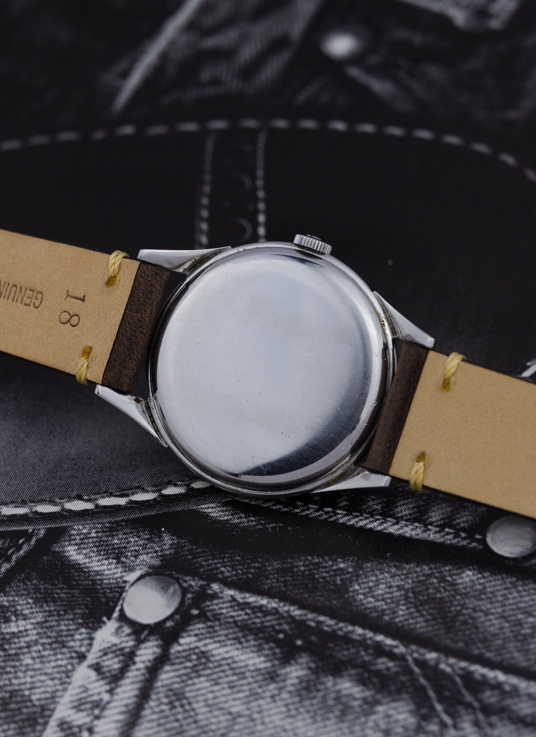 1952 Omega Jumbo Tropical Leopard Dial „Spider Lugs” 2605-10 cal. 266