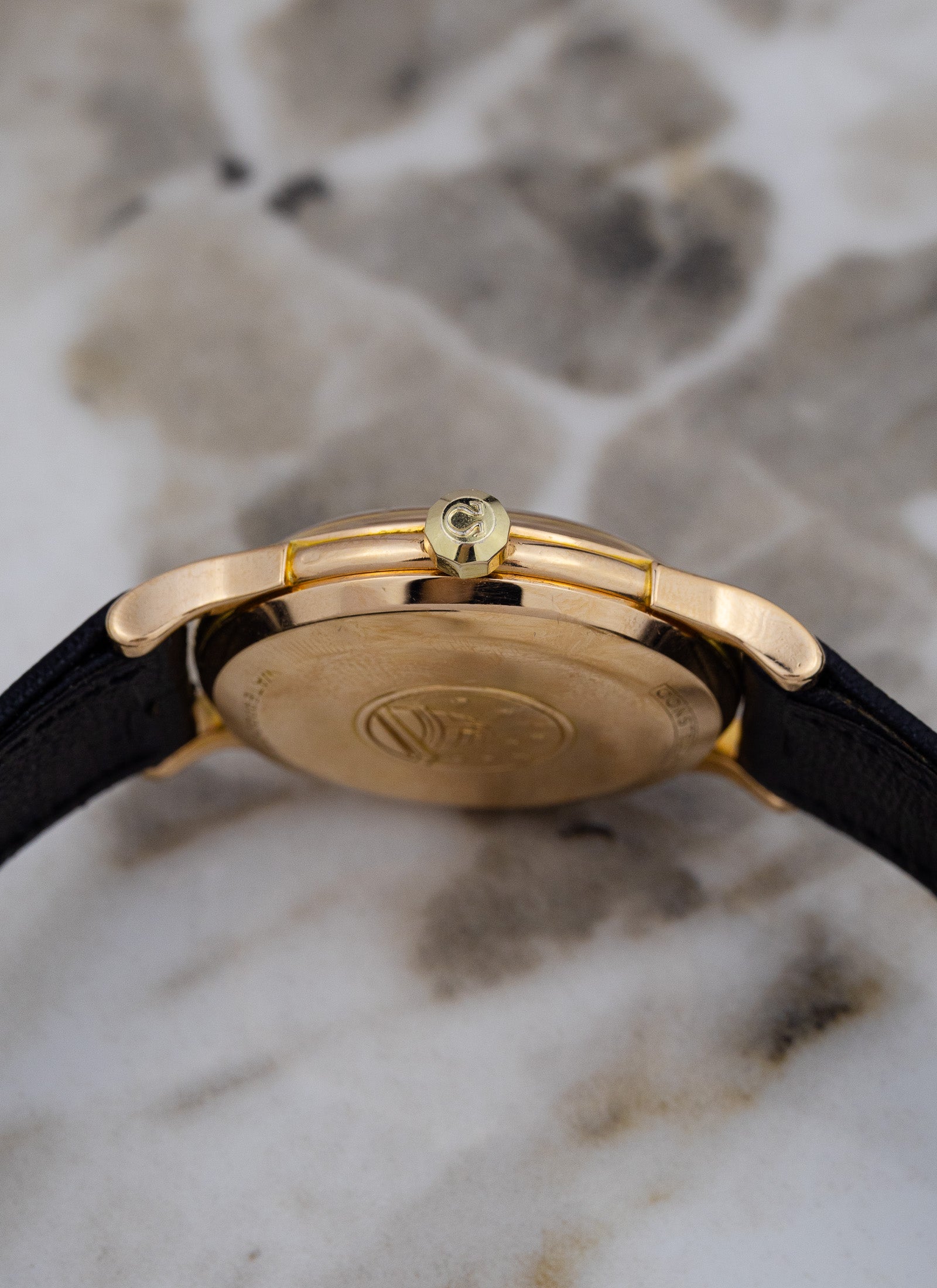 1954 18K Omega Constellation Pie Pan De Luxe Rose gold 2782/2799 cal. 354