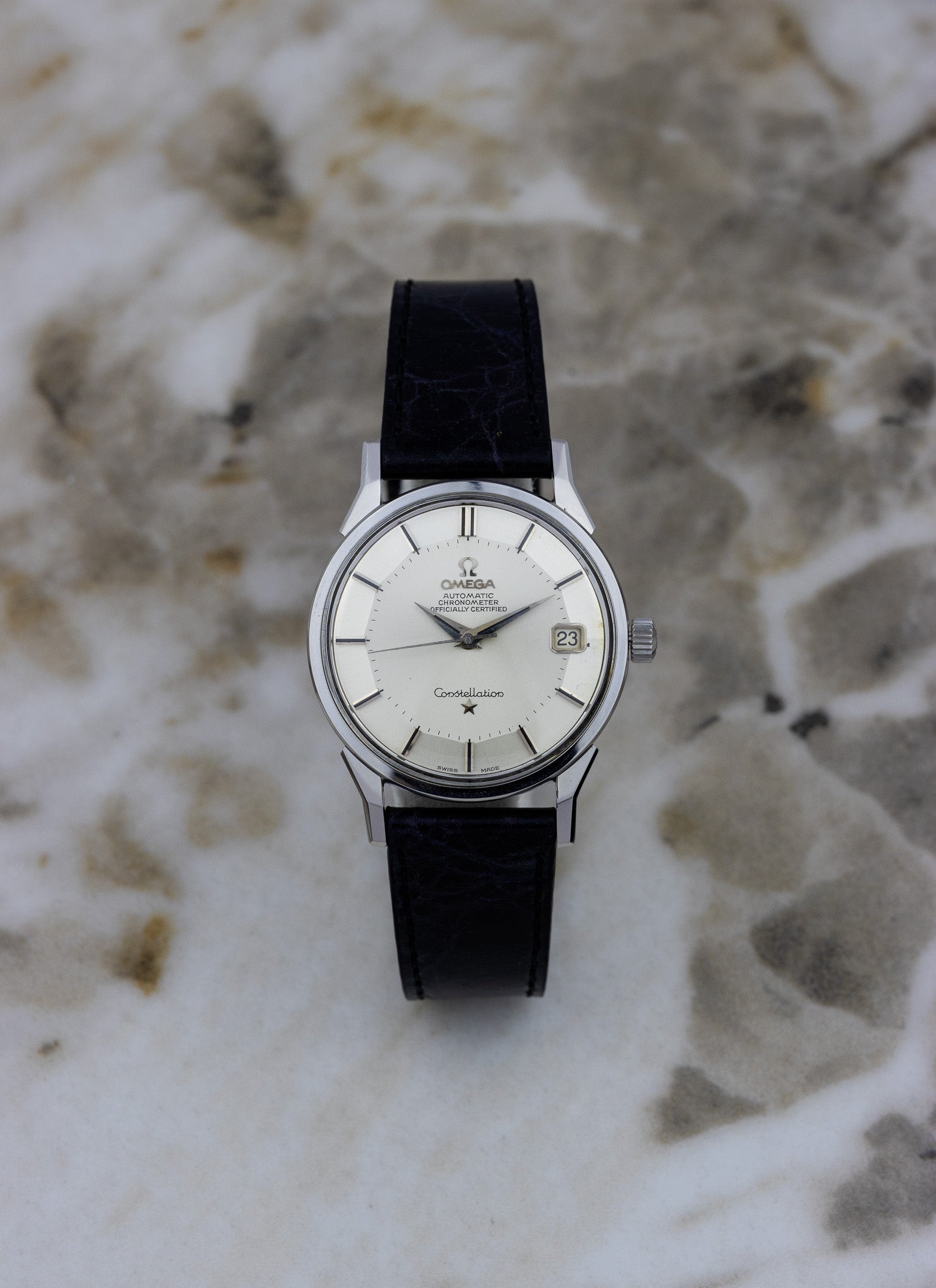 1966 Omega Constellation Pie Pan Dog Legs 168.005 cal. 561