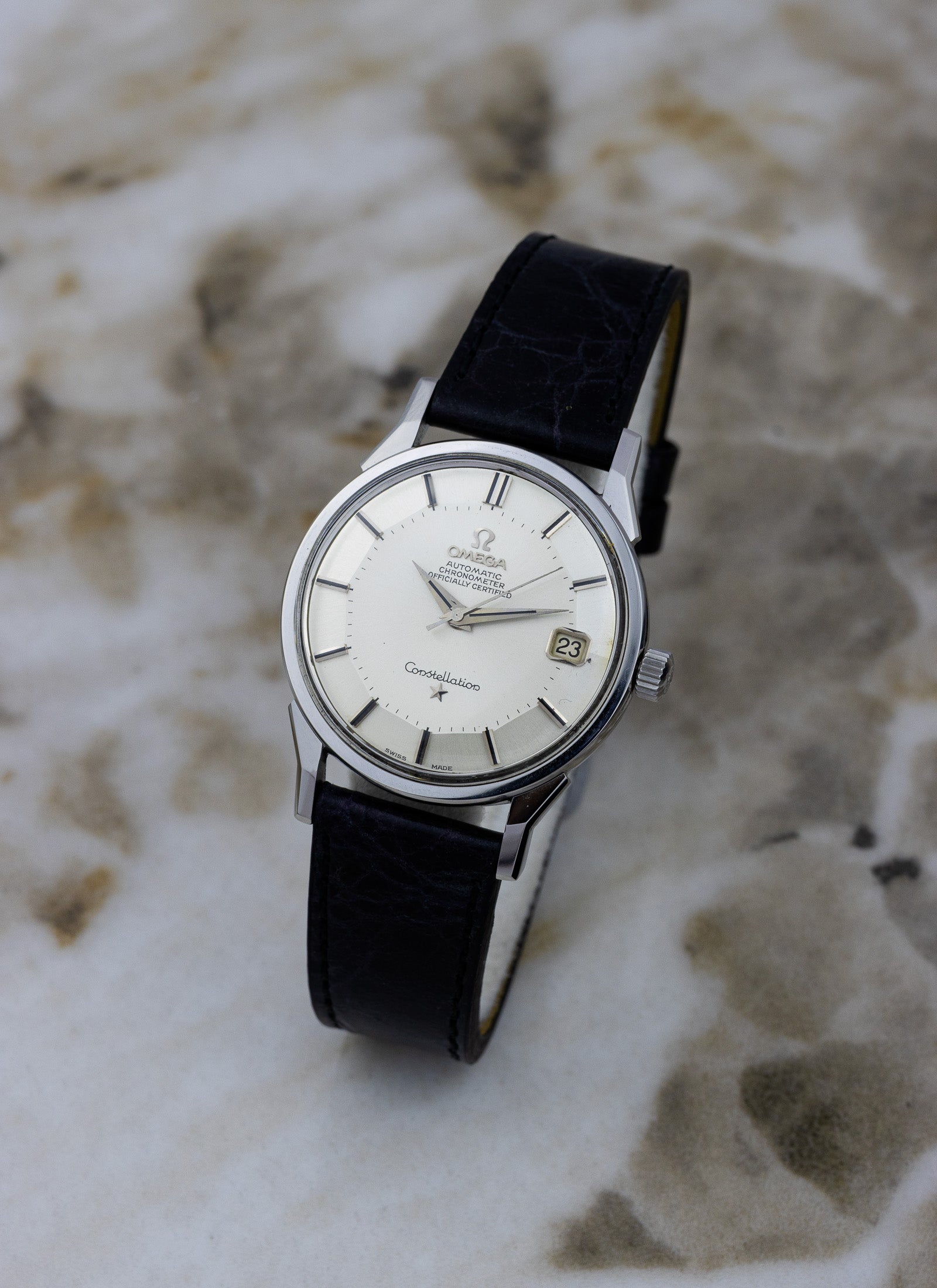 1966 Omega Constellation Pie Pan Dog Legs 168.005 cal. 561