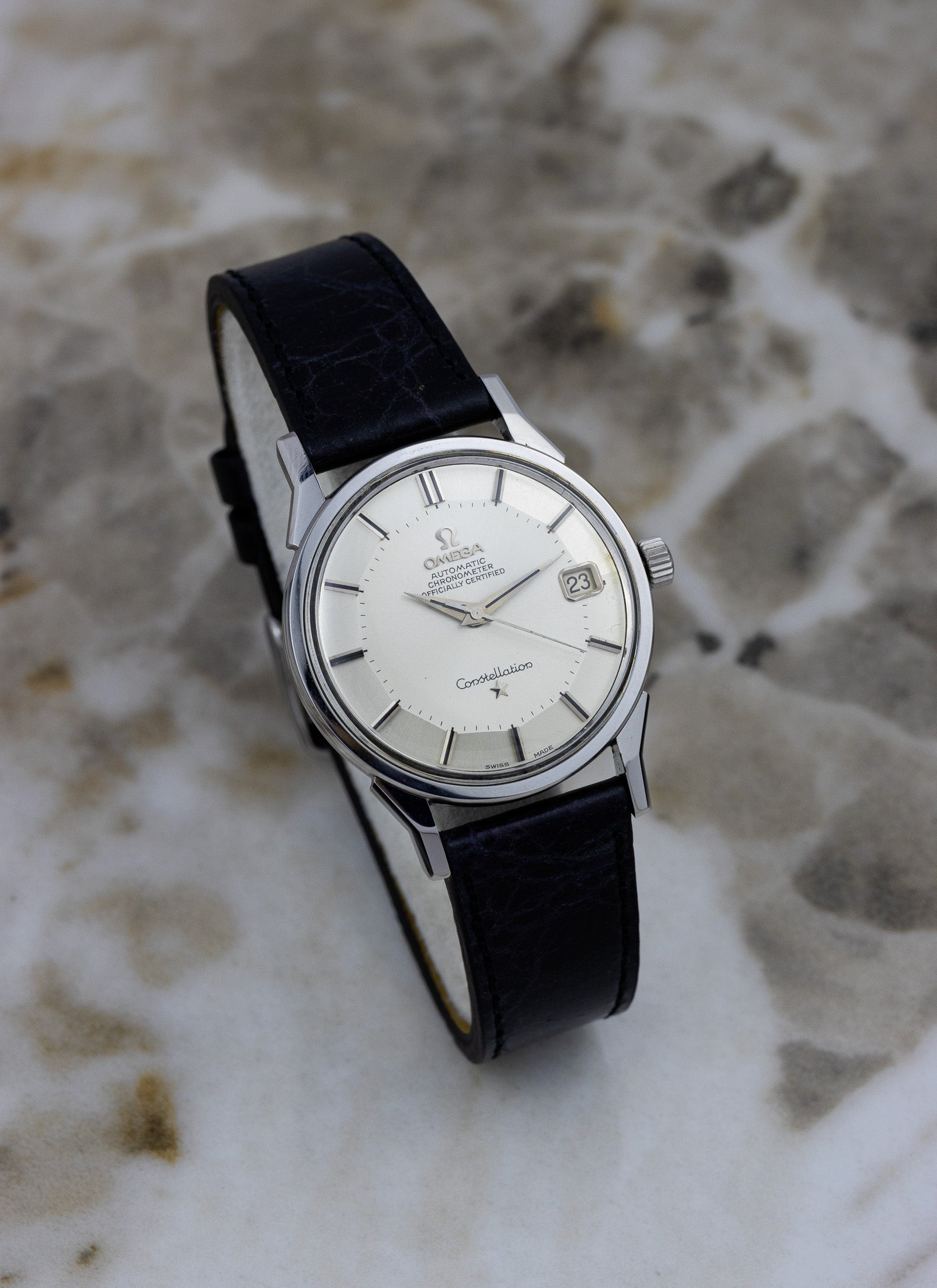 1966 Omega Constellation Pie Pan Dog Legs 168.005 cal. 561