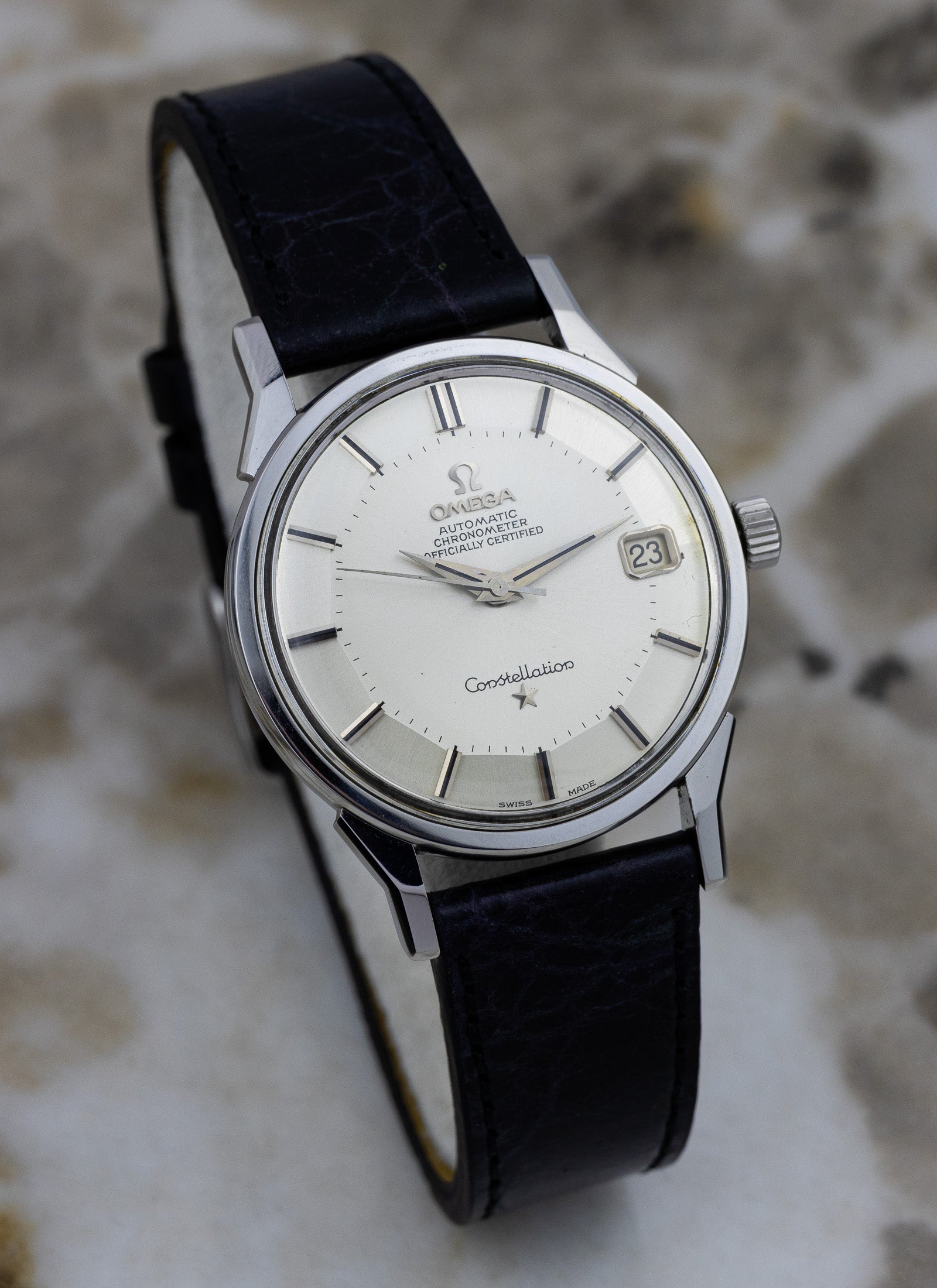 1966 Omega Constellation Pie Pan Dog Legs 168.005 cal. 561