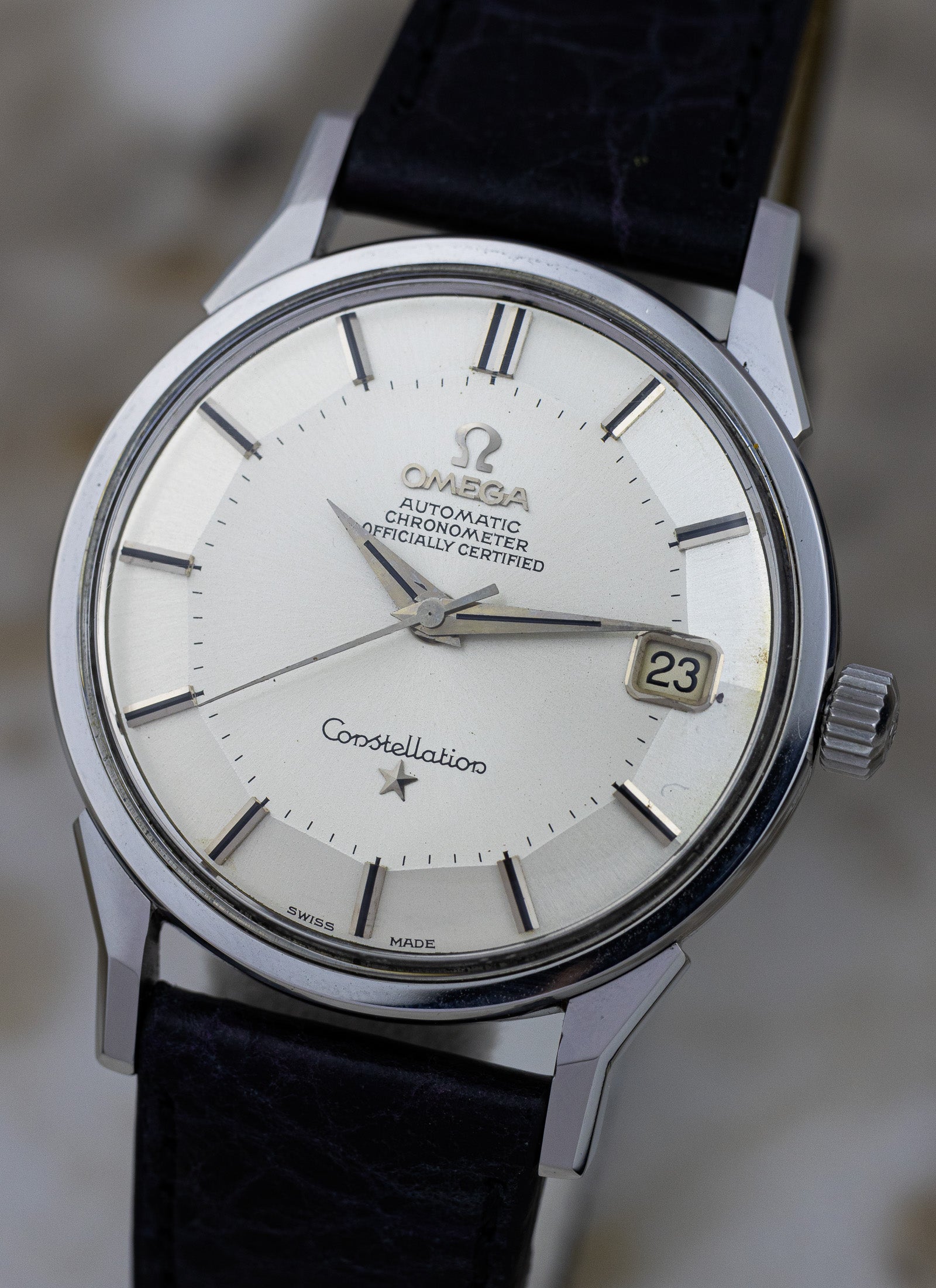 1966 Omega Constellation Pie Pan Dog Legs 168.005 cal. 561