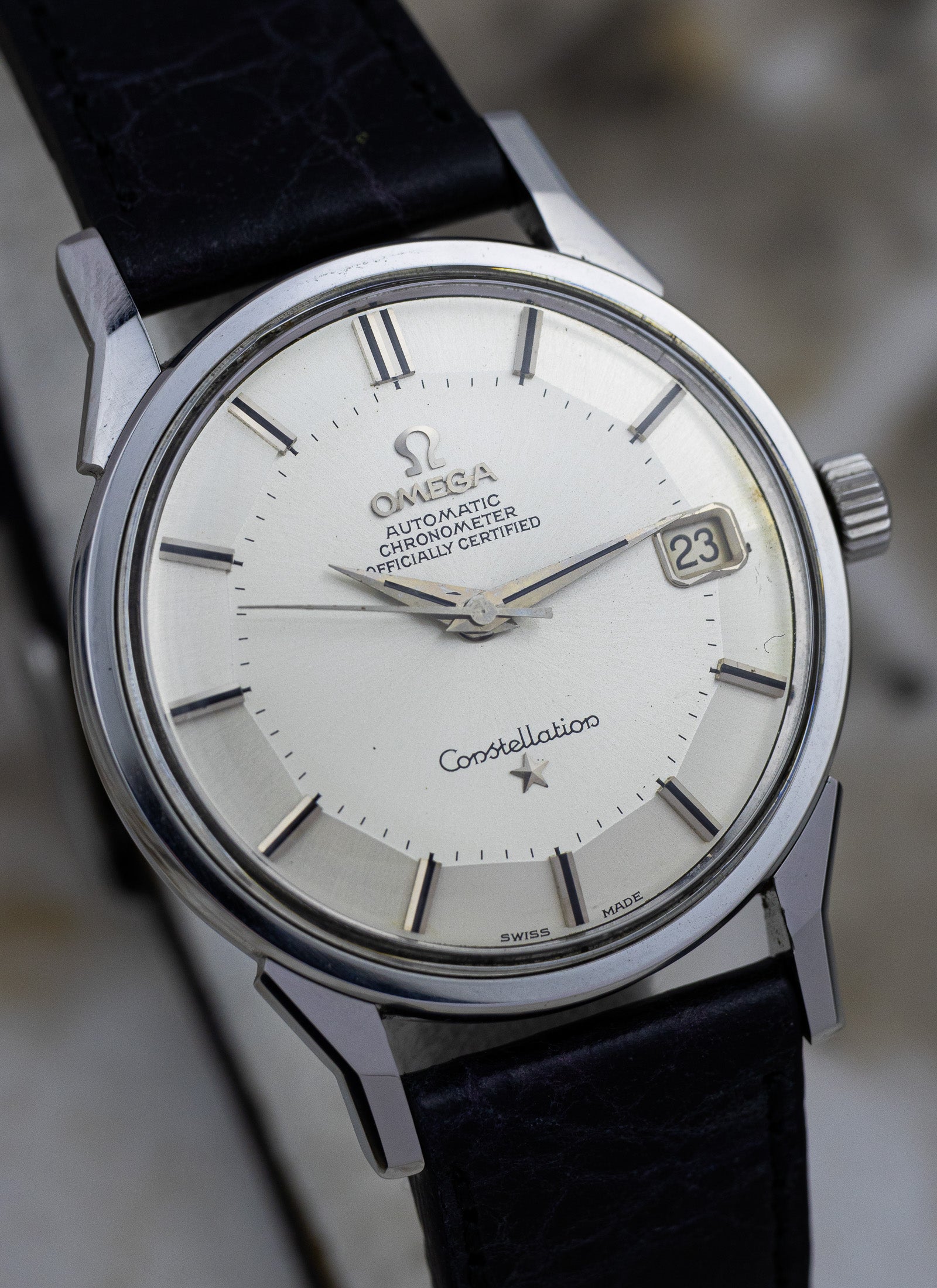 1966 Omega Constellation Pie Pan Dog Legs 168.005 cal. 561