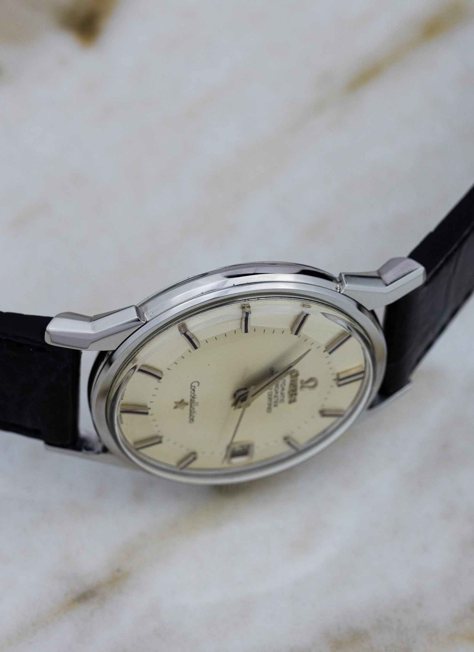 1966 Omega Constellation Pie Pan Dog Legs 168.005 cal. 561