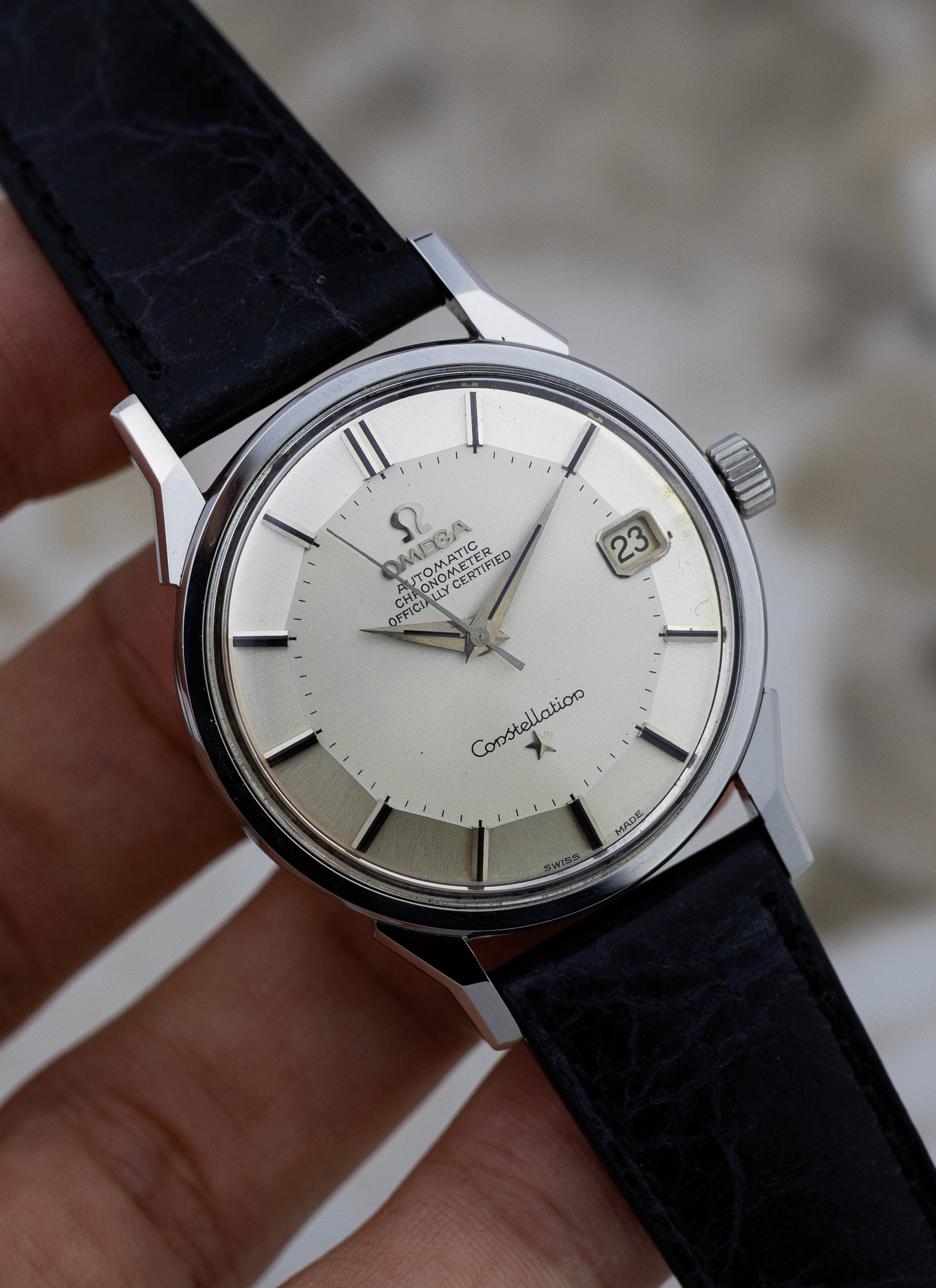 1966 Omega Constellation Pie Pan Dog Legs 168.005 cal. 561