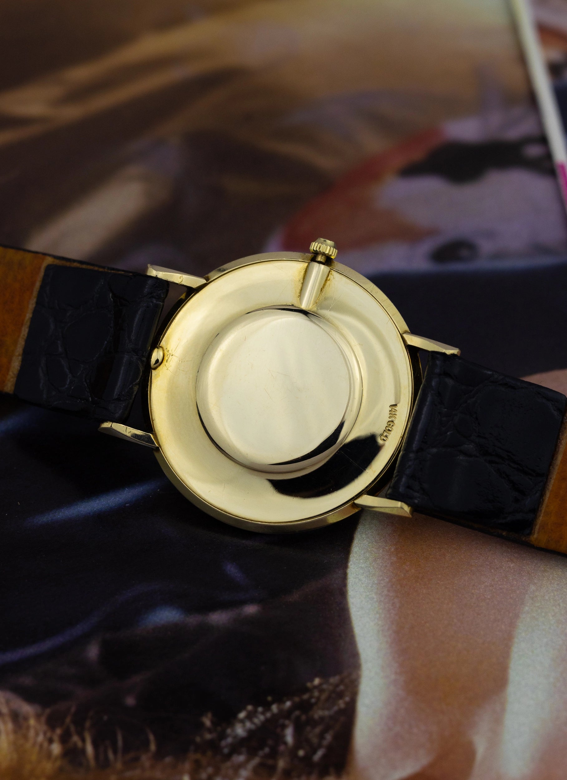 1979 14K Omega Playboy Diamond Dial D6672 cal. 625