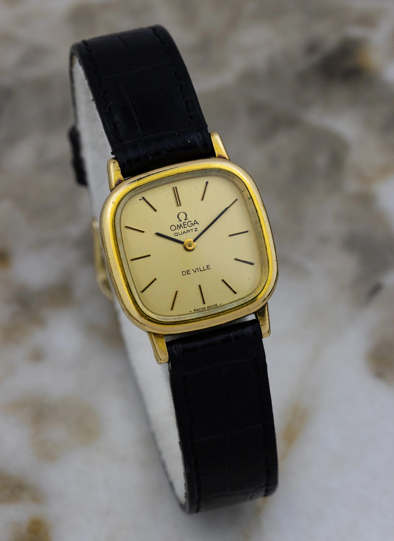 1970s Lady Omega De Ville Quartz