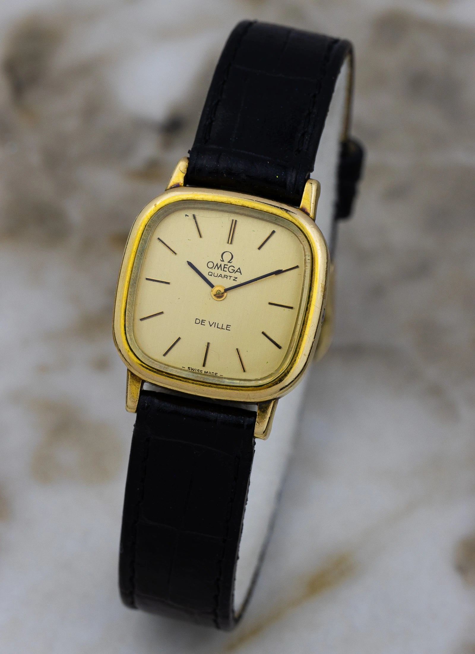 1970s Lady Omega De Ville Quartz