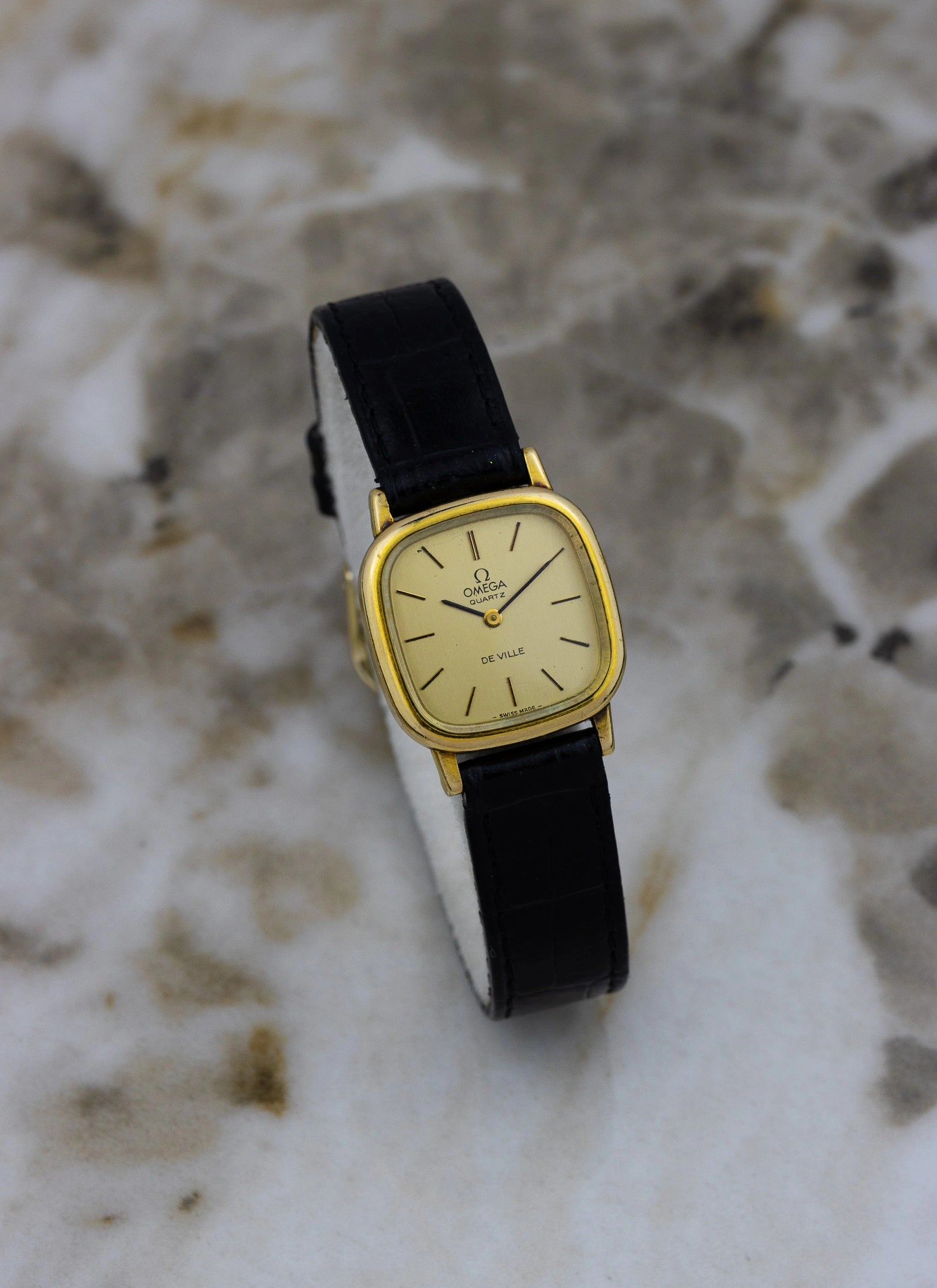 1970s Lady Omega De Ville Quartz